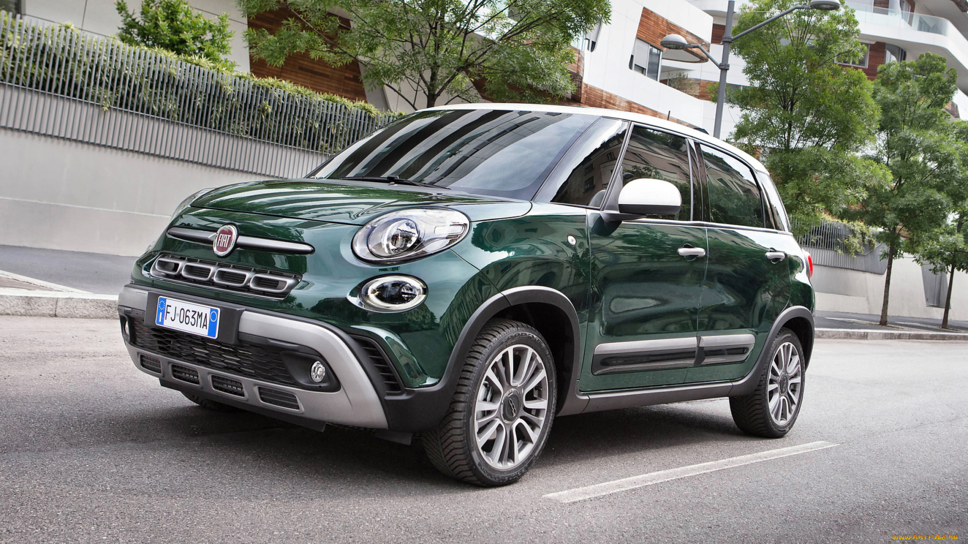 fiat, 500l, cross, 2018, автомобили, fiat, 500l, cross, 2018