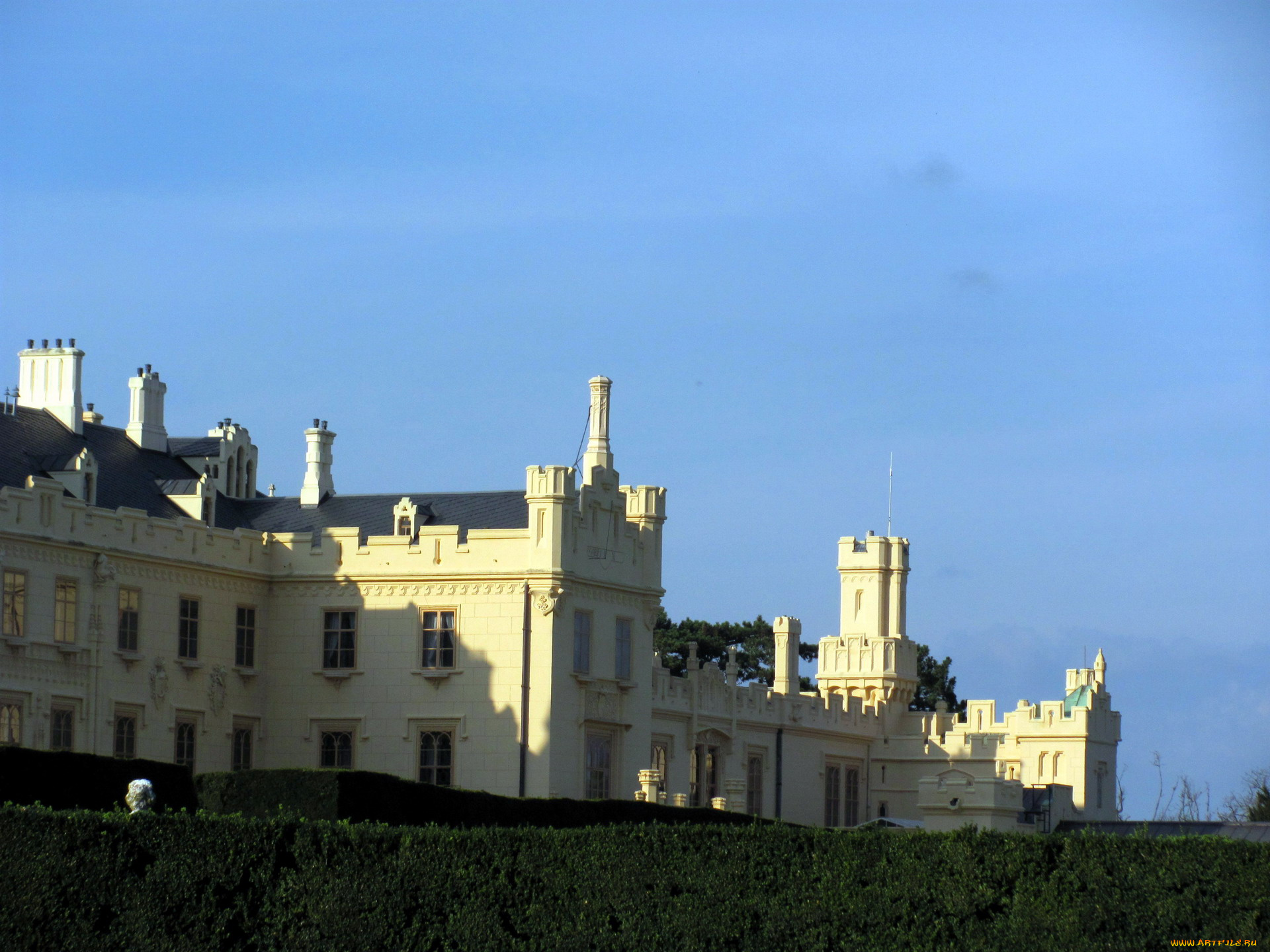 lednice, castle, города, замок, леднице, , чехия, lednice, castle