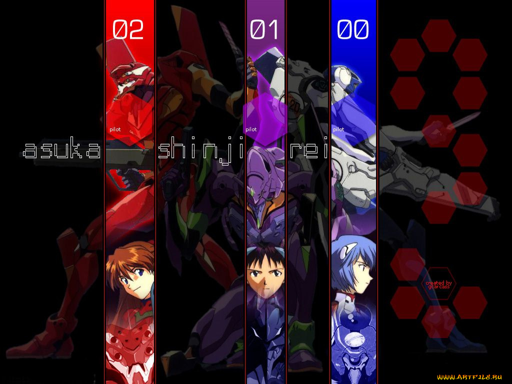 аниме, evangelion