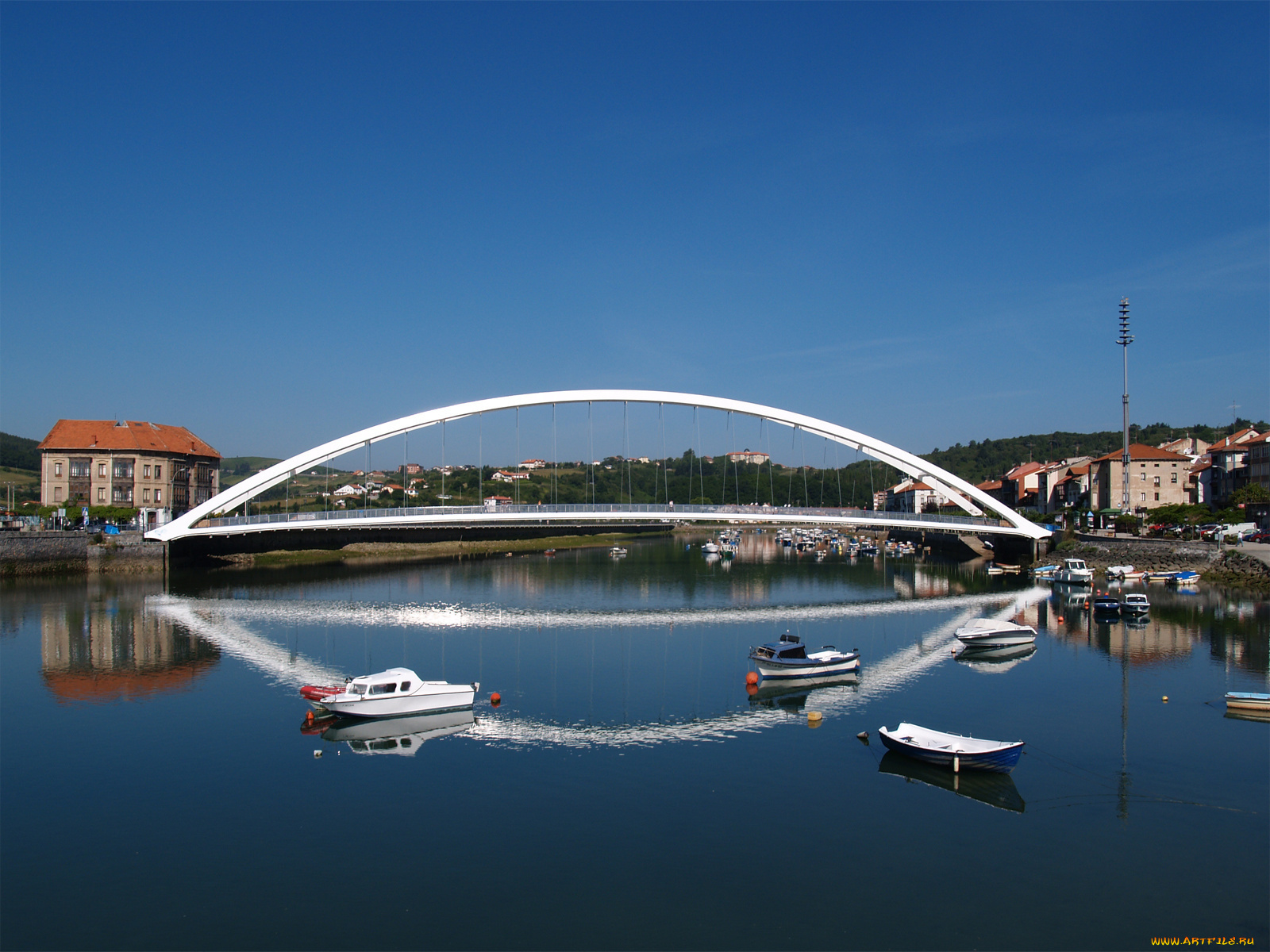 bilbao, spain, города, мосты