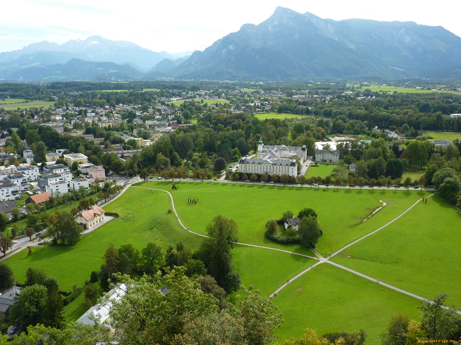 города, пейзажи, salzburg