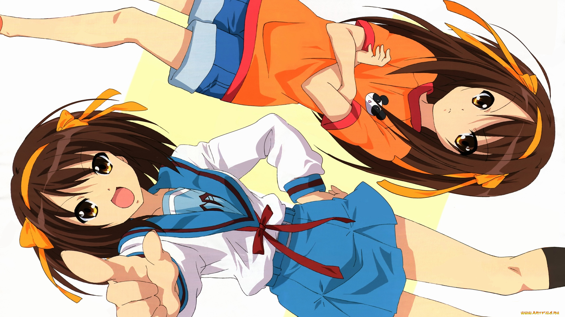 аниме, the, melancholy, of, haruhi, suzumiya