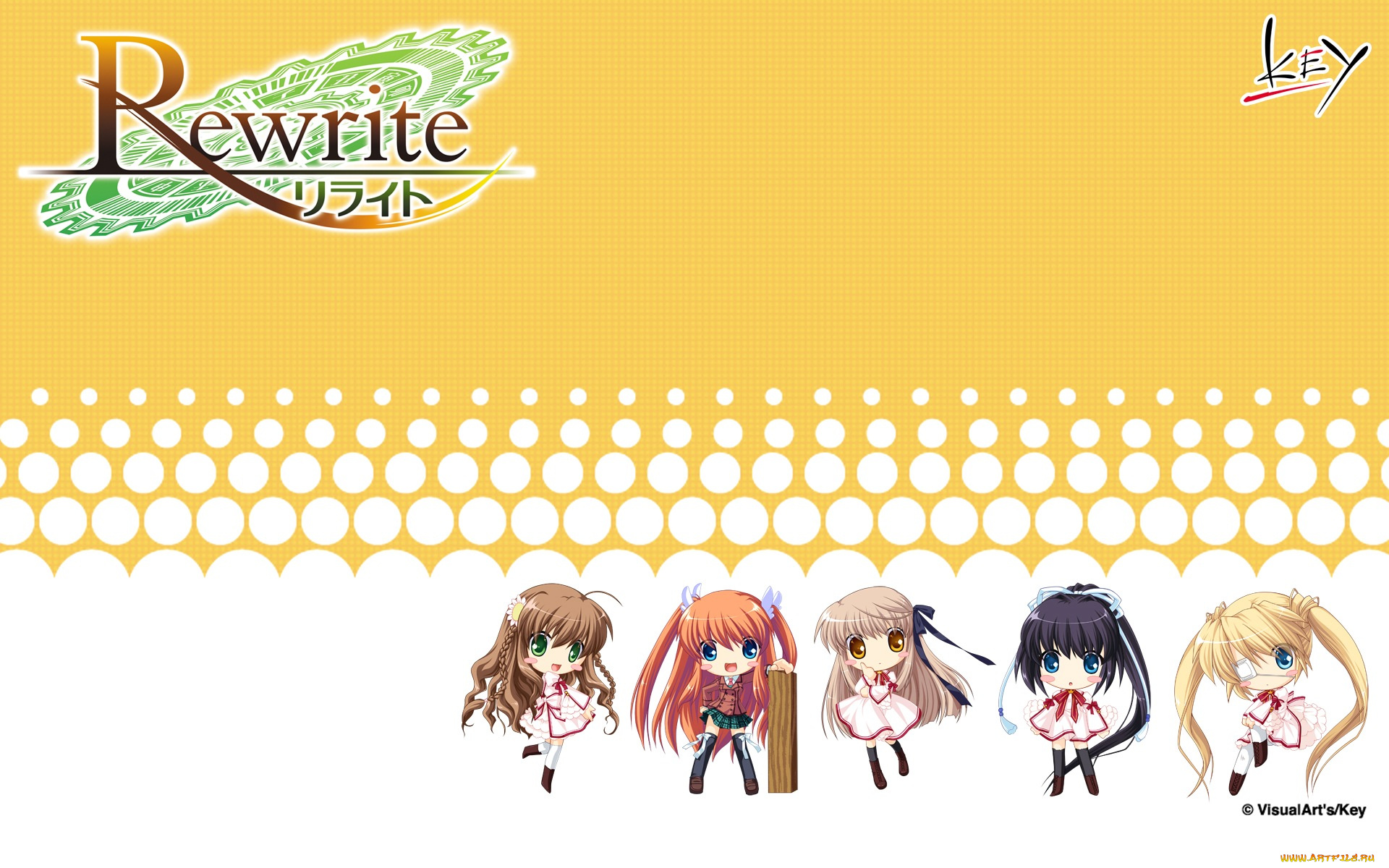 аниме, rewrite