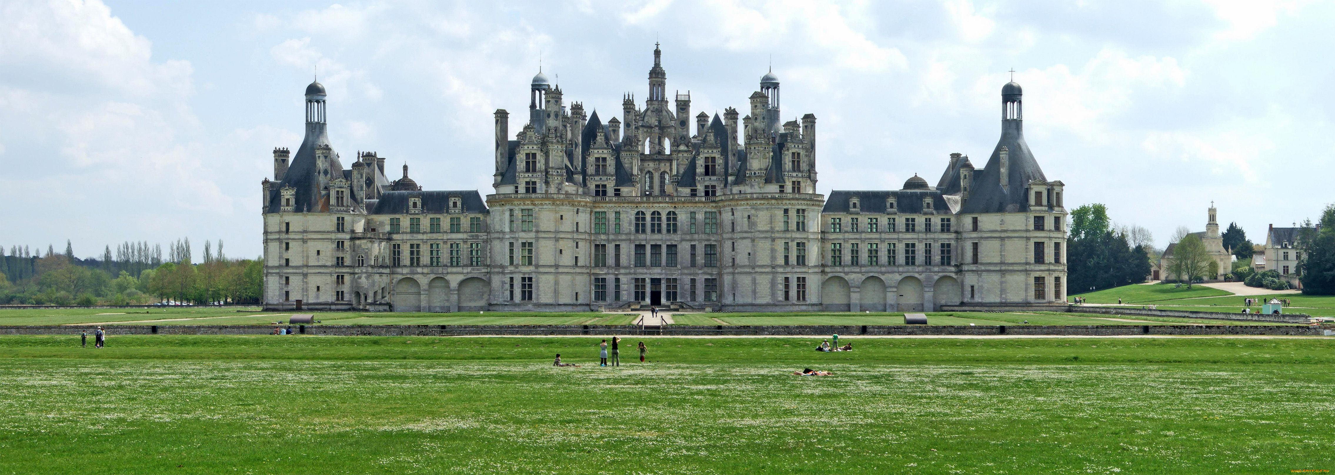 города, замки, луары, франция, ренессанс, chambord