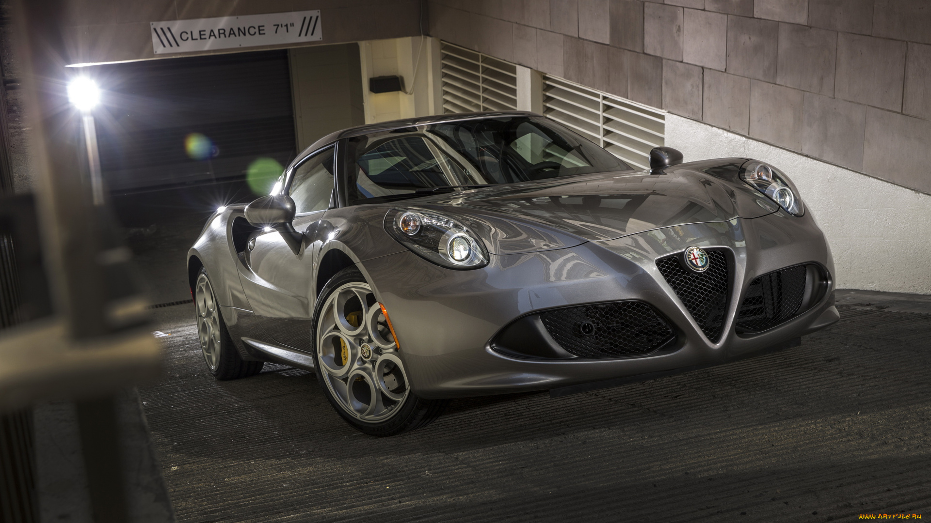 2015, alfa, romeo, 4c, автомобили, alfa, romeo, серый, alfa, romeo