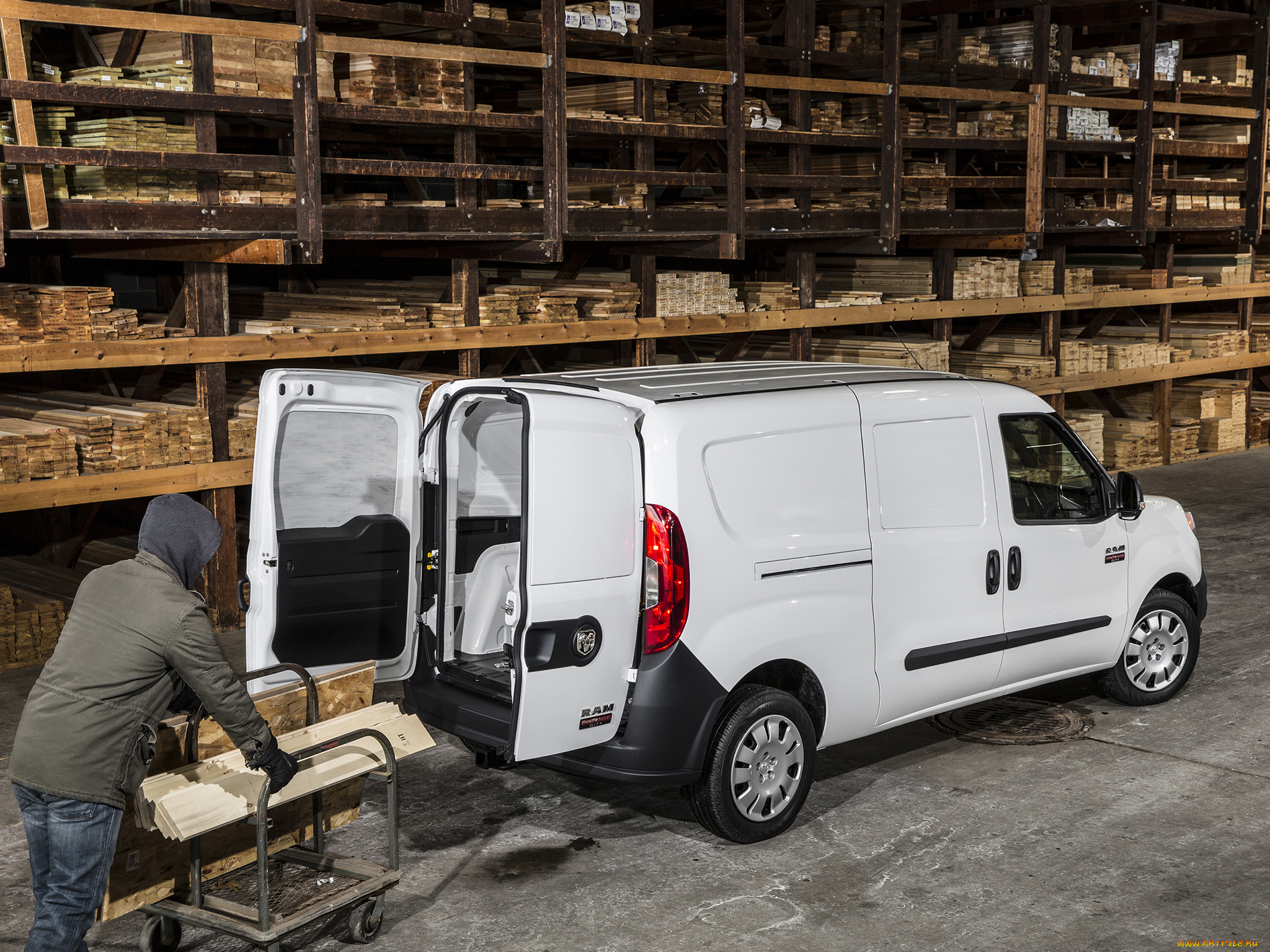 автомобили, dodge, 2015г, ram, promaster, city, tradesman, cargo, светлый