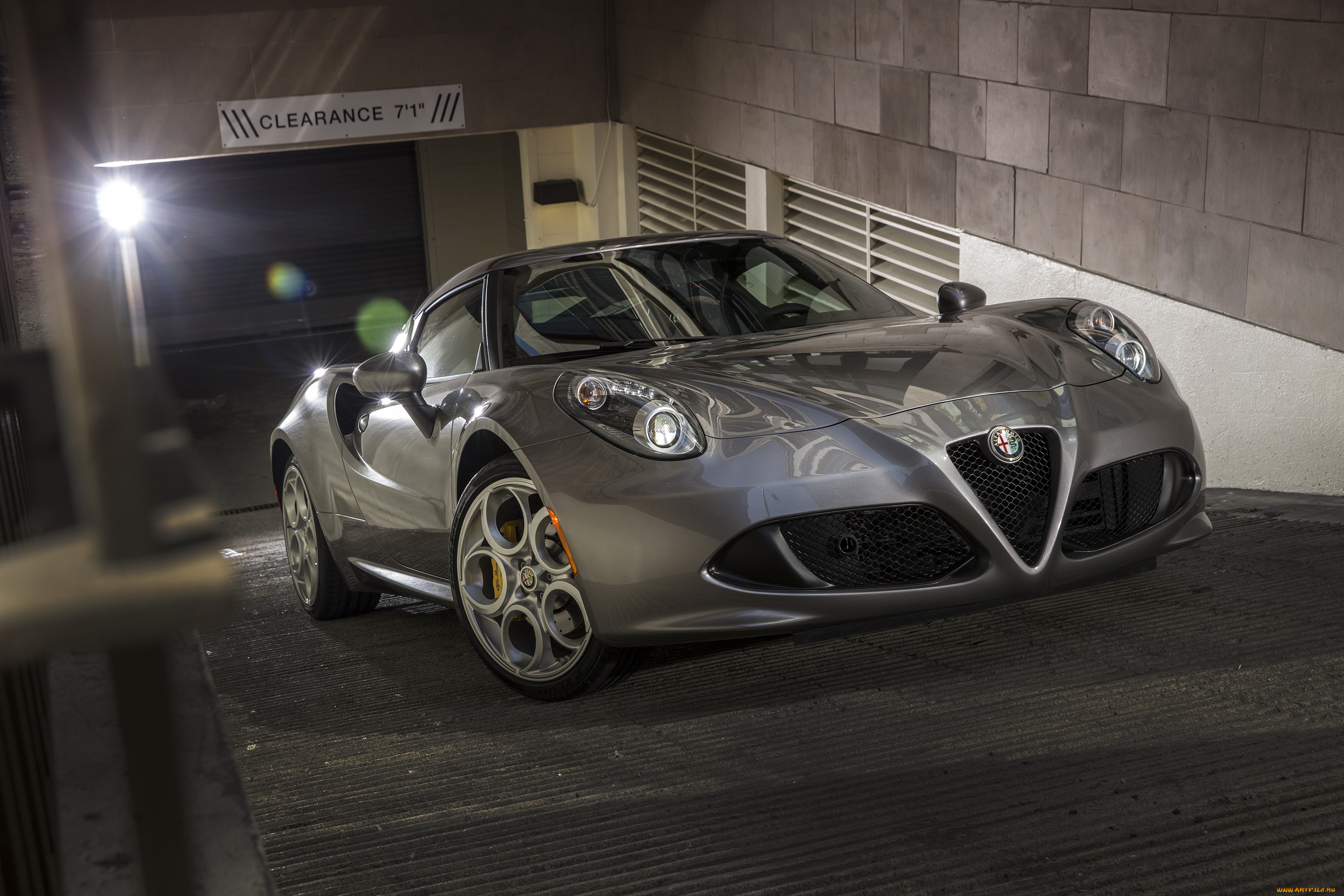 2015, alfa, romeo, 4c, автомобили, alfa, romeo, серый, alfa, romeo