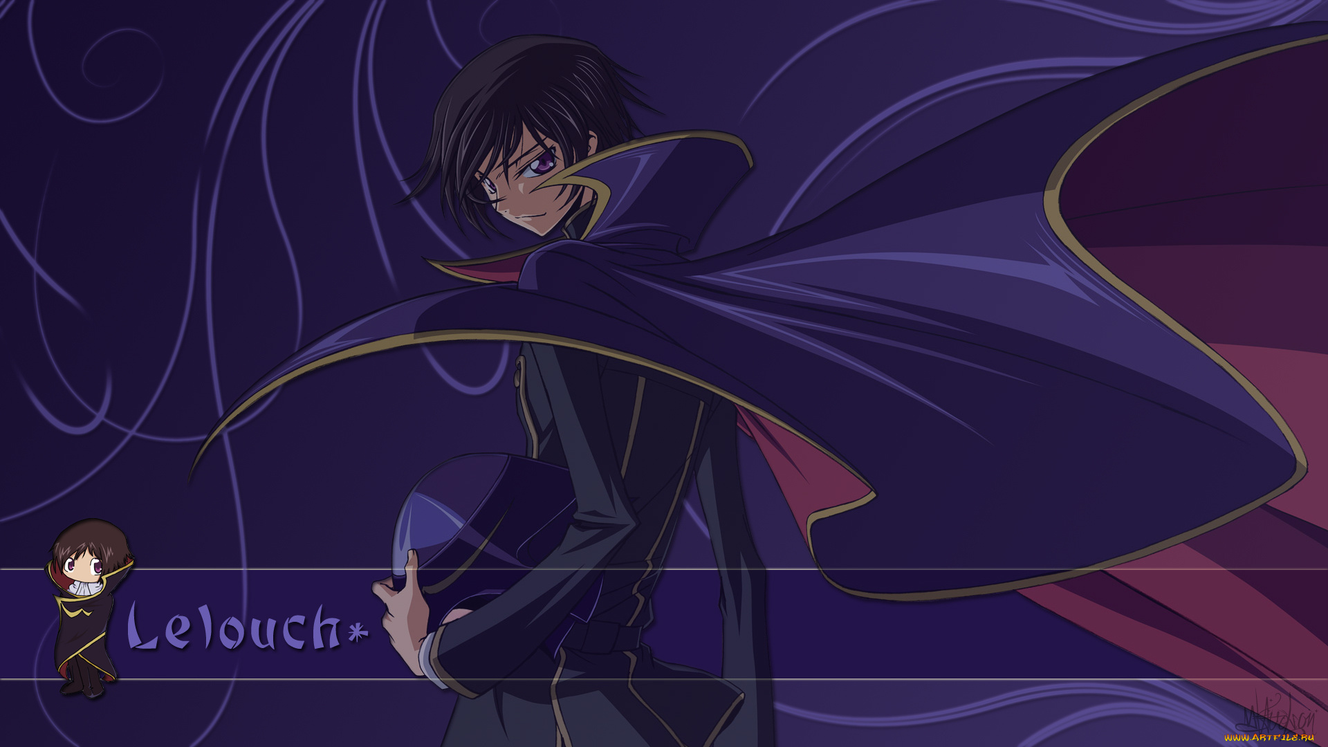 аниме, code, geass, персонаж