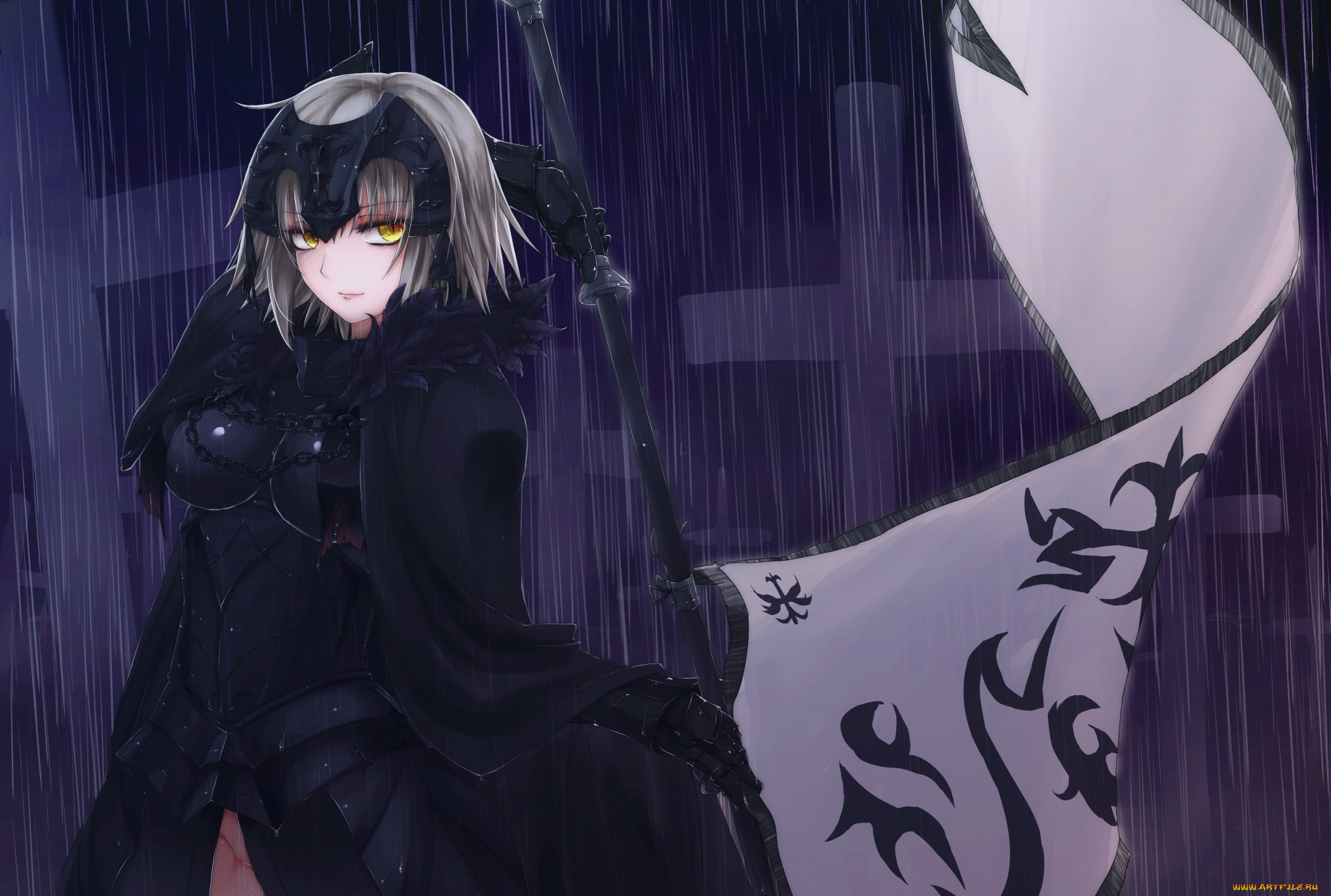 аниме, fate, stay, night, joan, alter