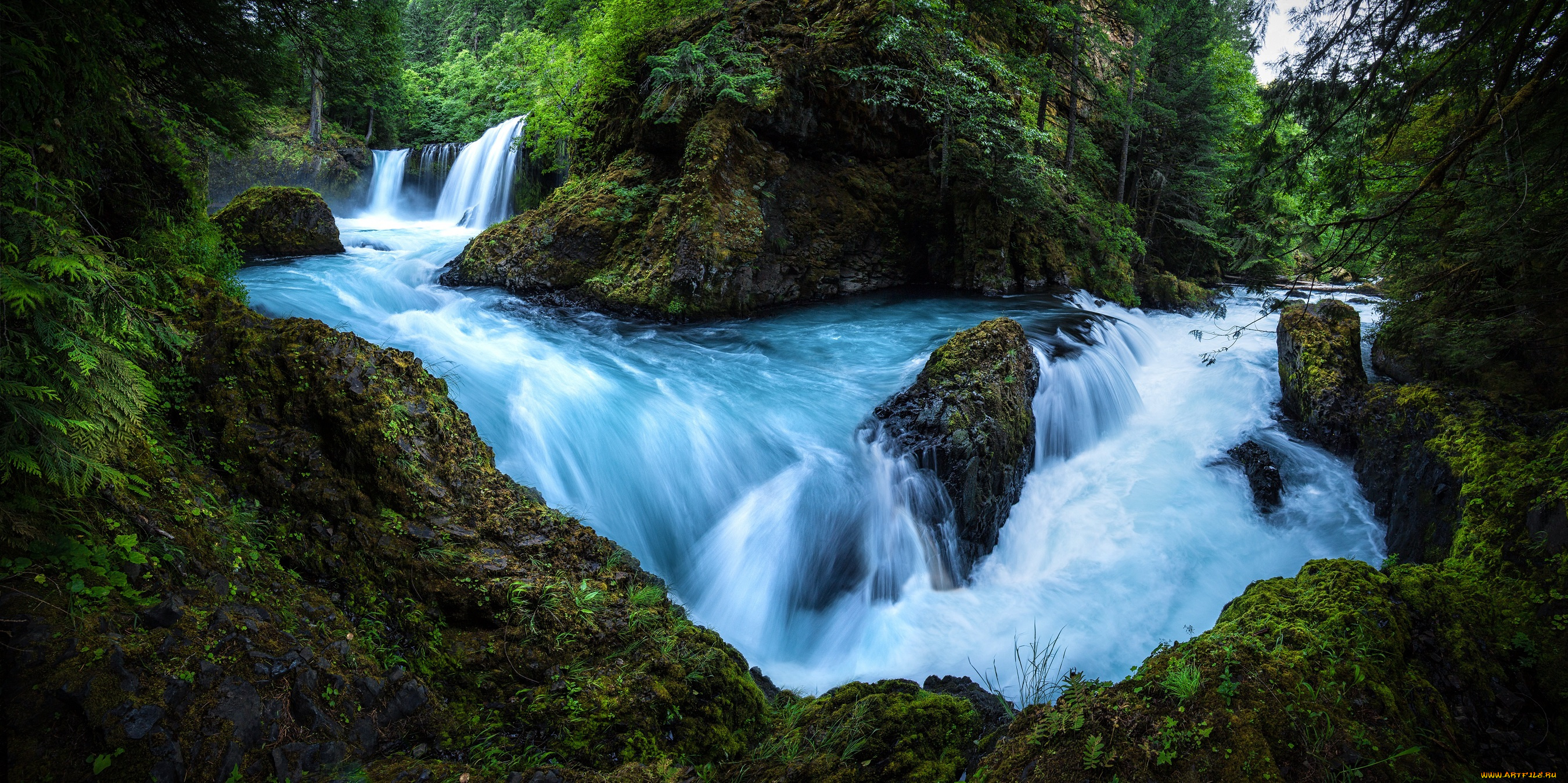 природа, водопады, stream, rocks, water, river, waterfall, река, вода, поток, камни, водопад