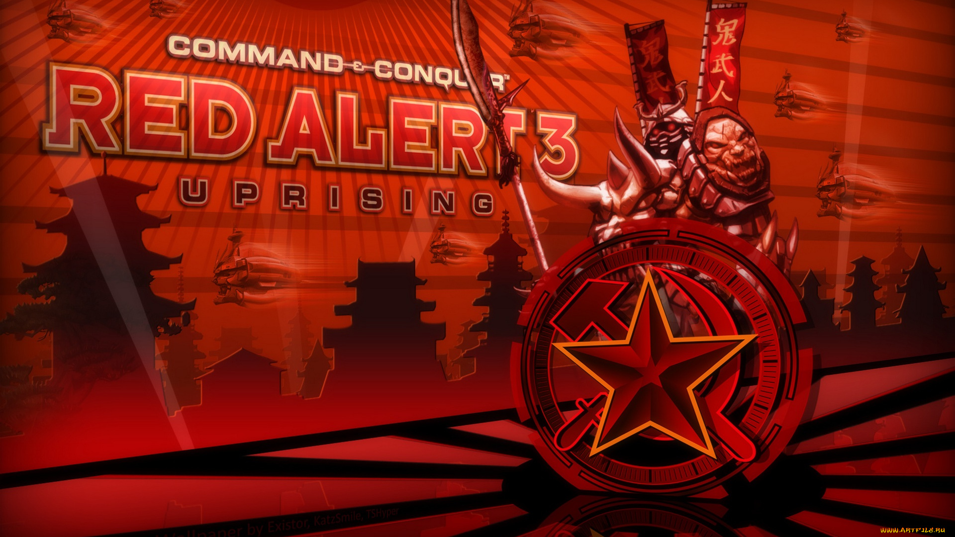 видео, игры, command, conquer, red, alert, uprising