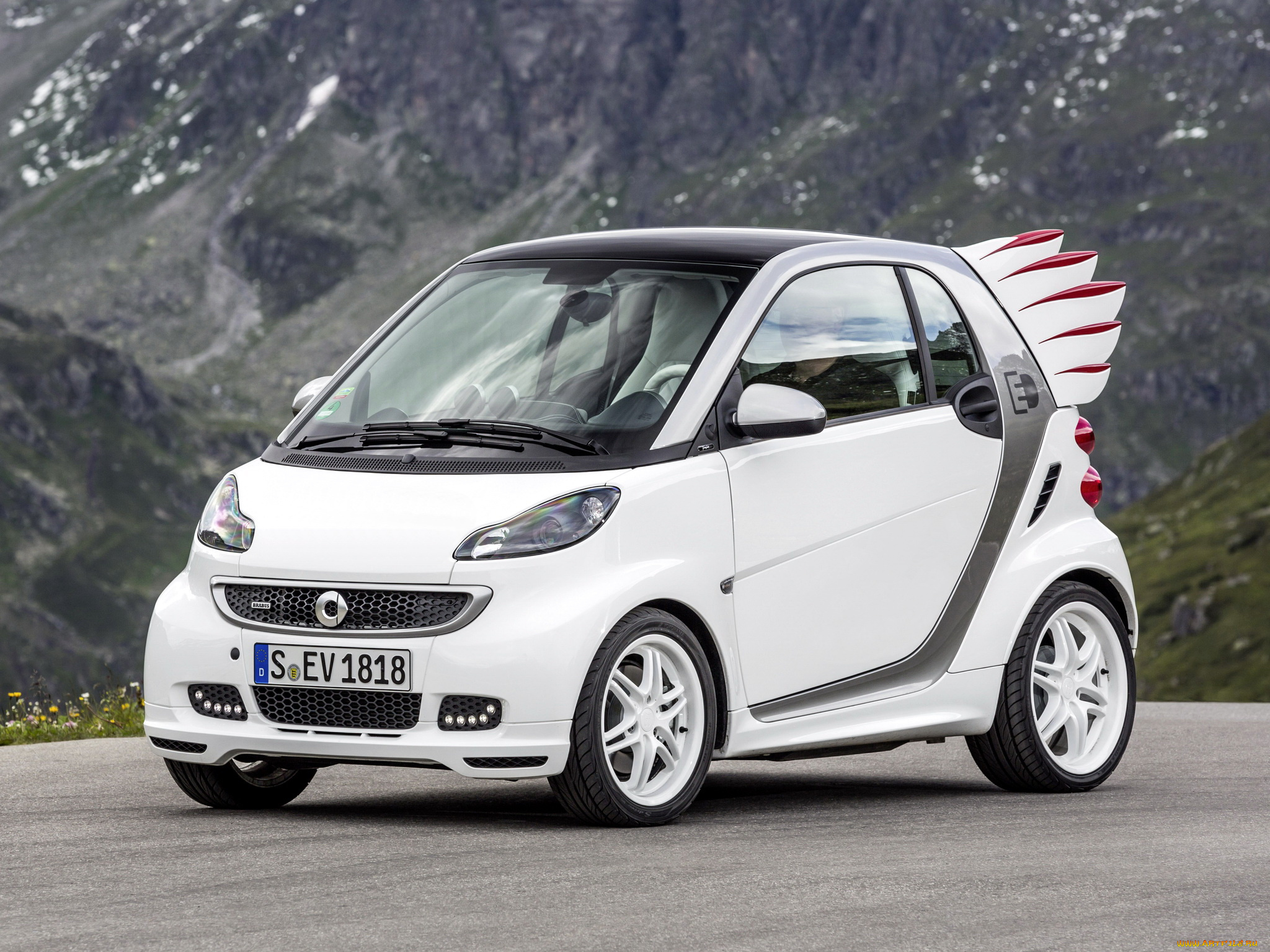 автомобили, smart, fortwo, edition, jeremy, scott, brabus, electric, drive, coupе, c451, светлый