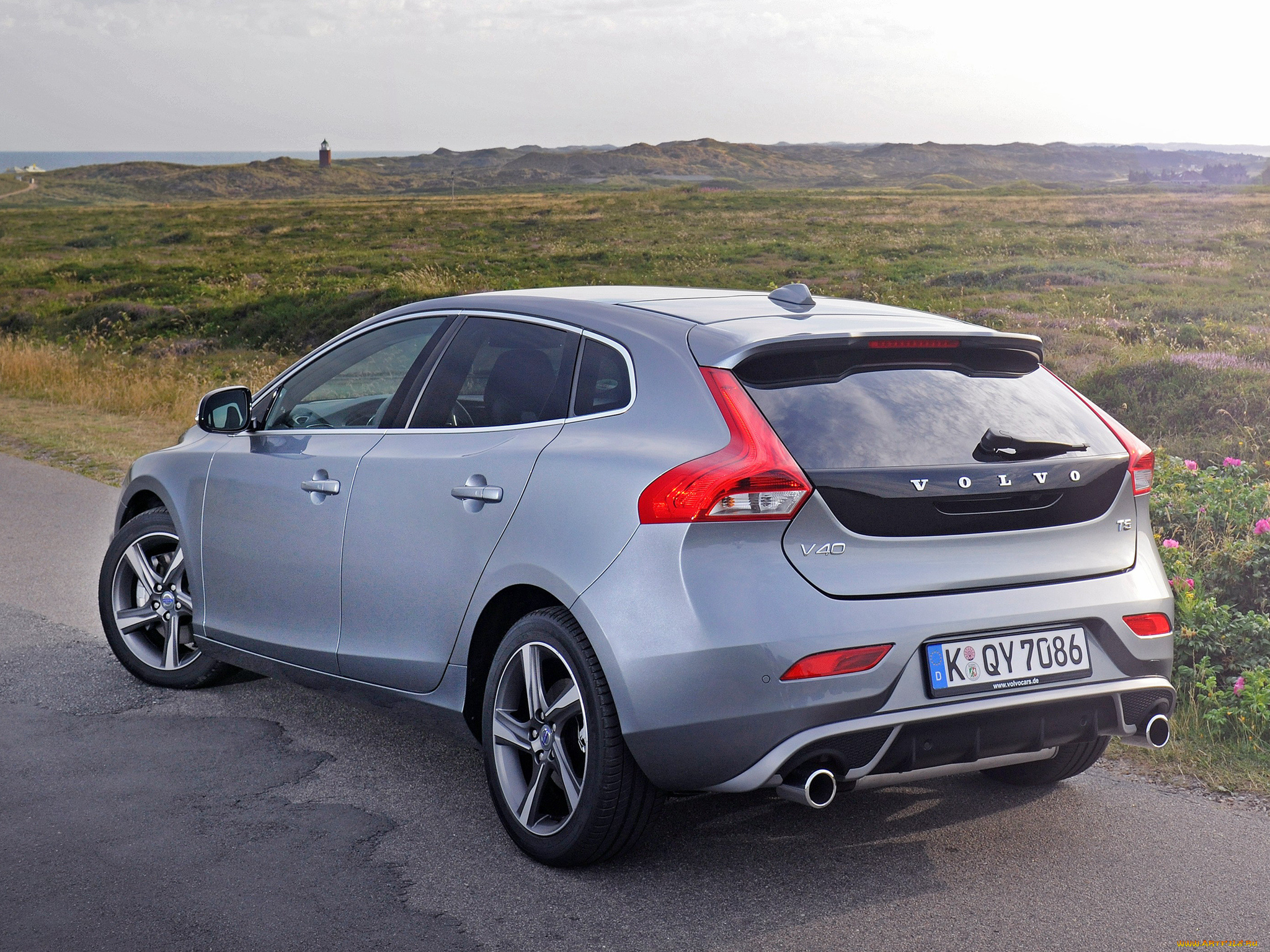 автомобили, volvo, v40, r-design