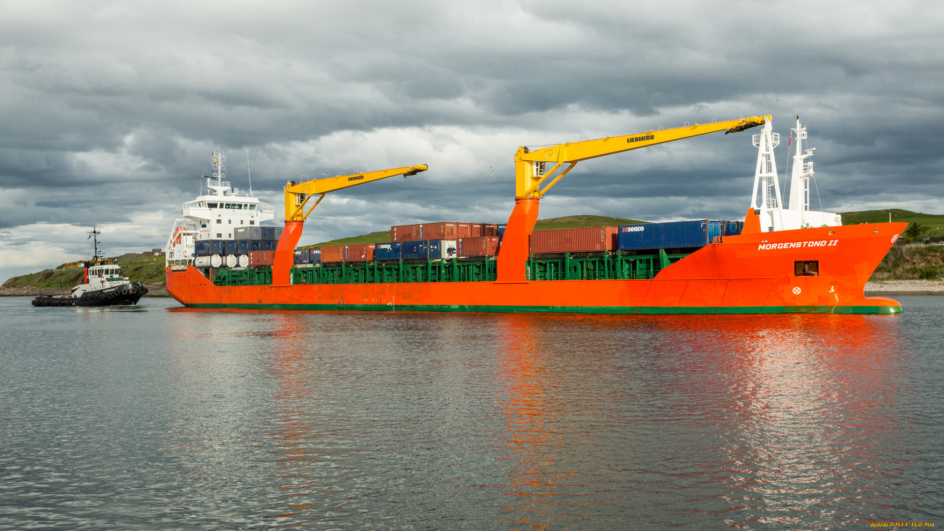 morgenstond, ii, корабли, грузовые, суда, контейнеровоз