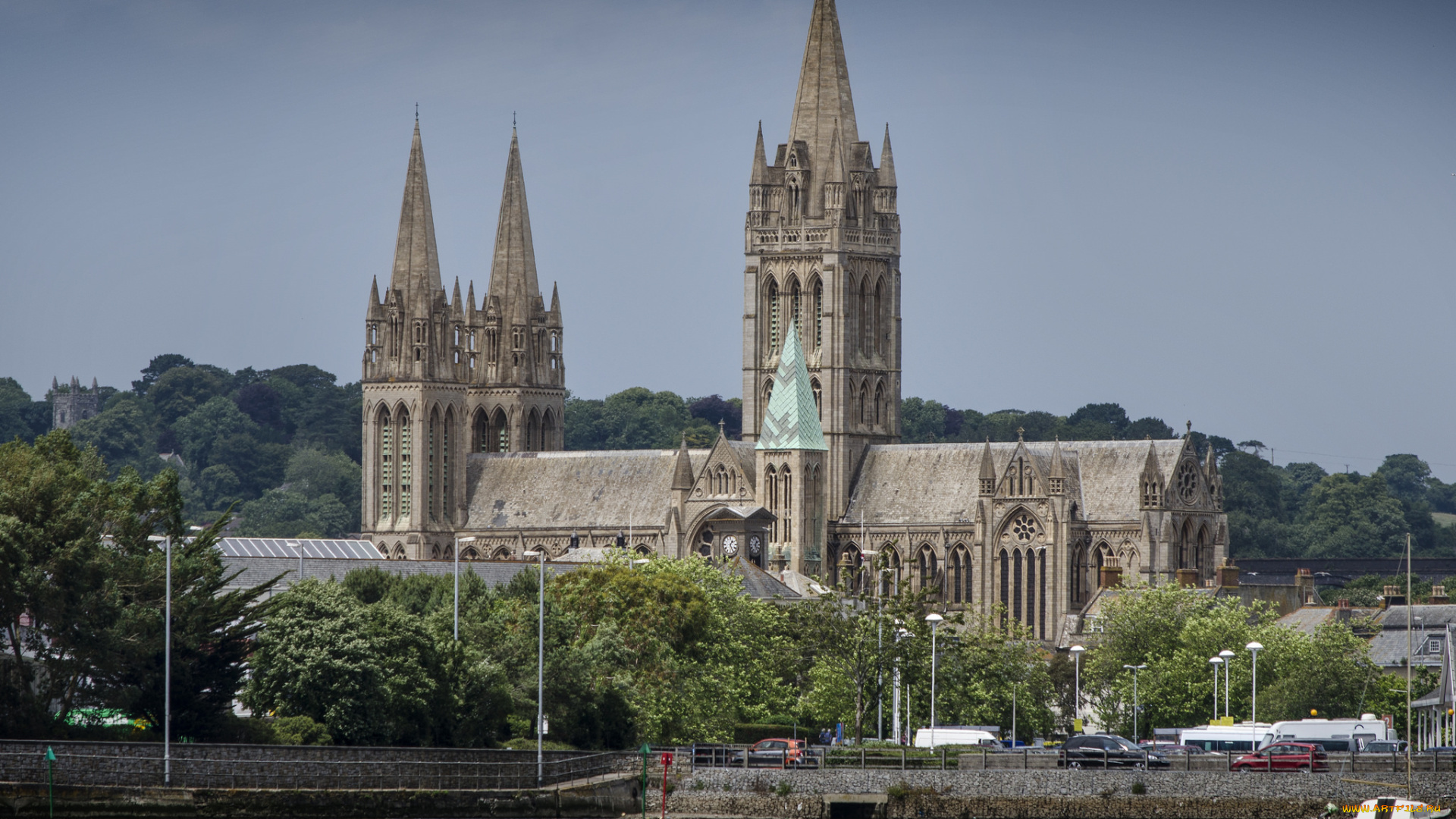 truro, cathedral, , cornwall, города, -, католические, соборы, , костелы, , аббатства, собор