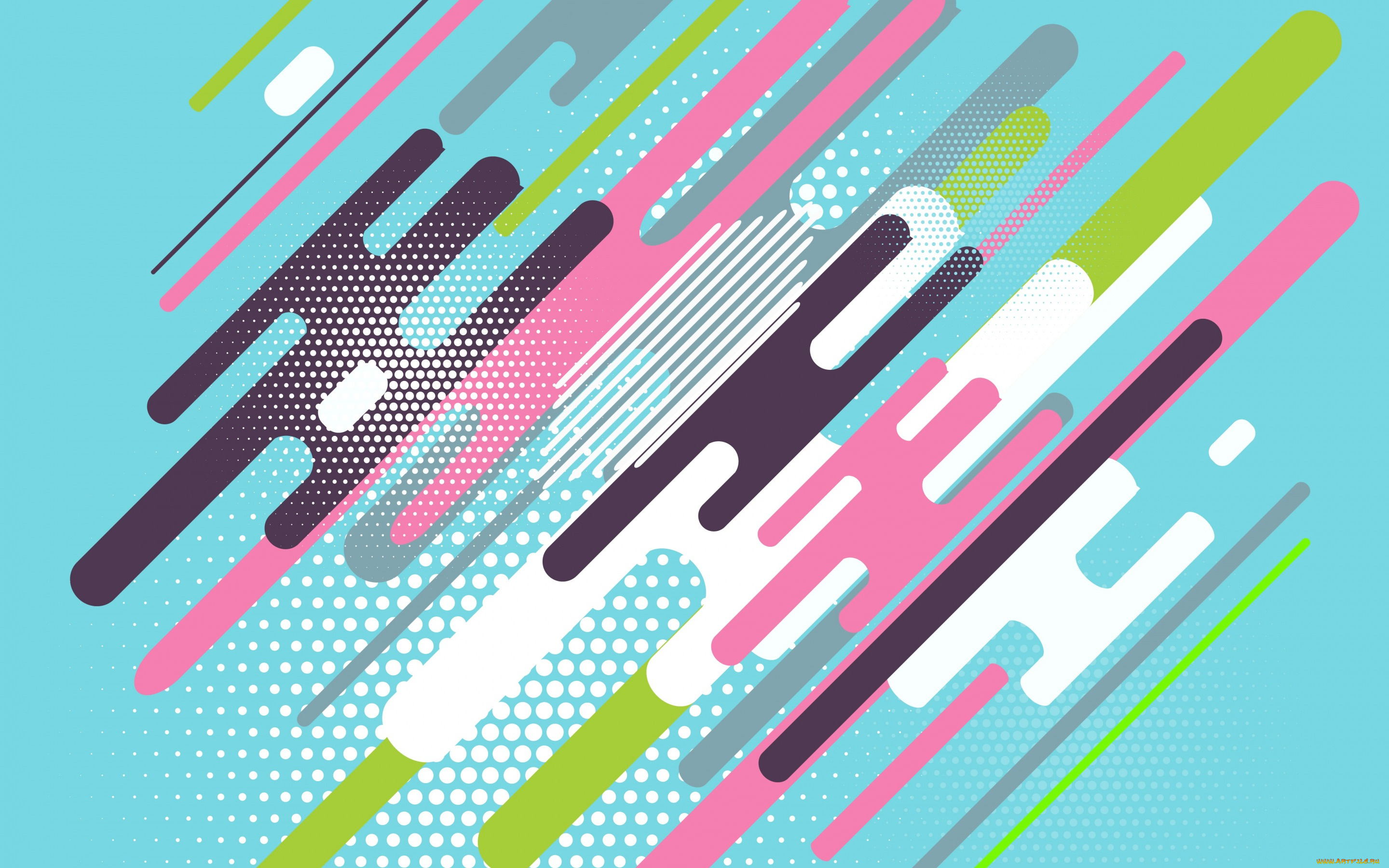 векторная, графика, графика, , graphics, dots, design, colorful, background, with, flat, abstract, geometric