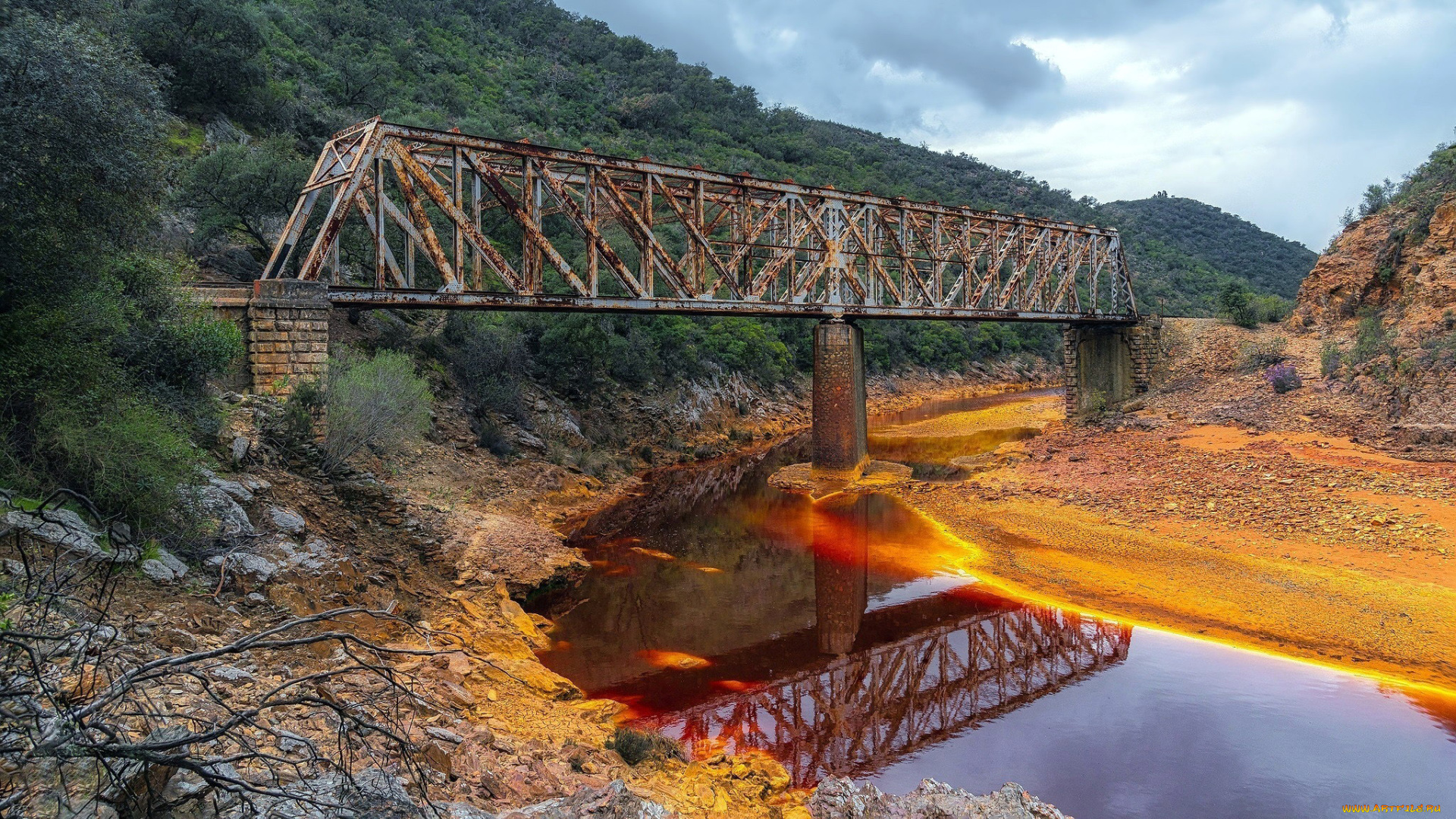 puente, salomon, spain, города, -, мосты, puente, salomon