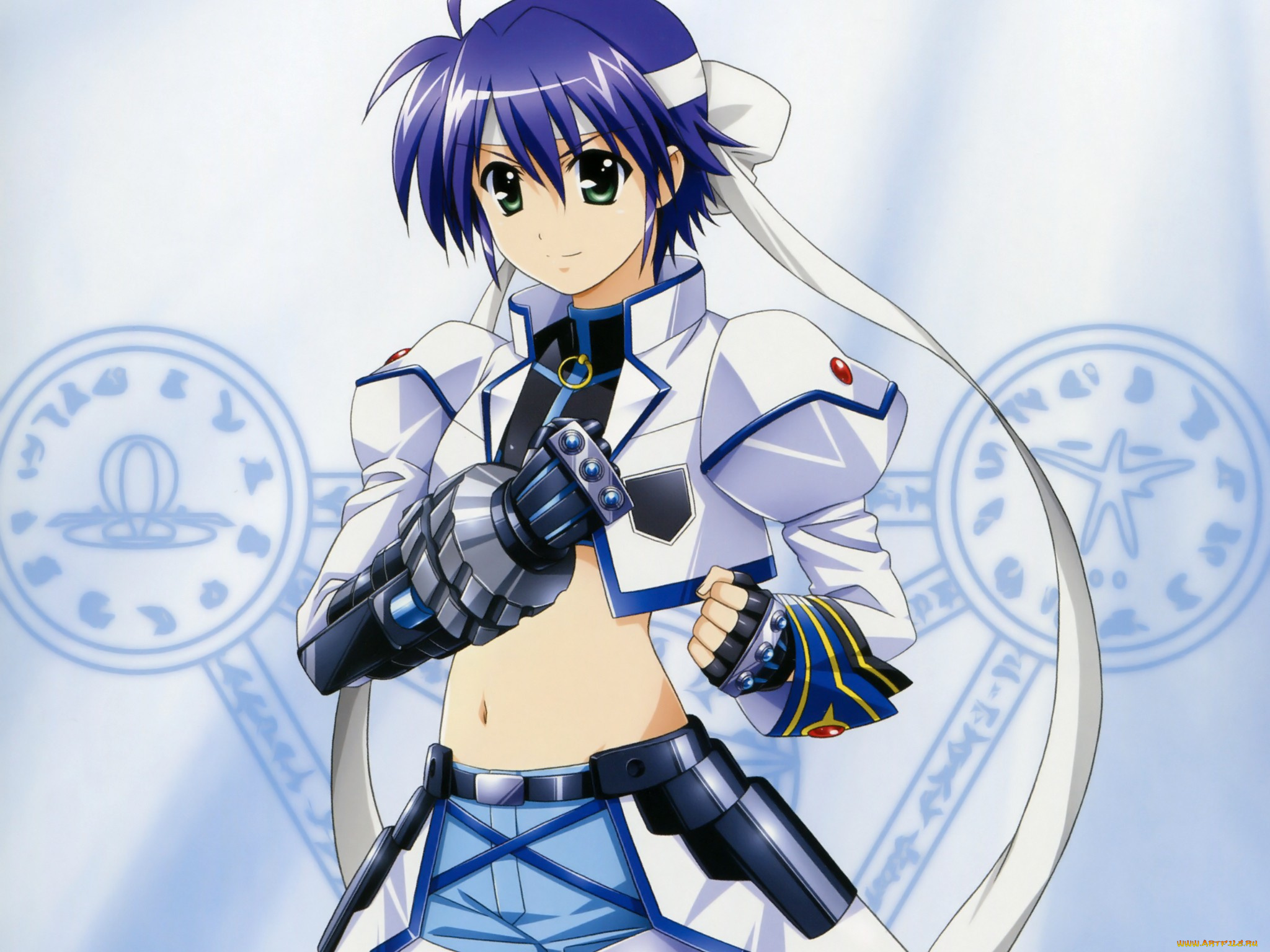 аниме, mahou, shoujo, lyrical, nanoha