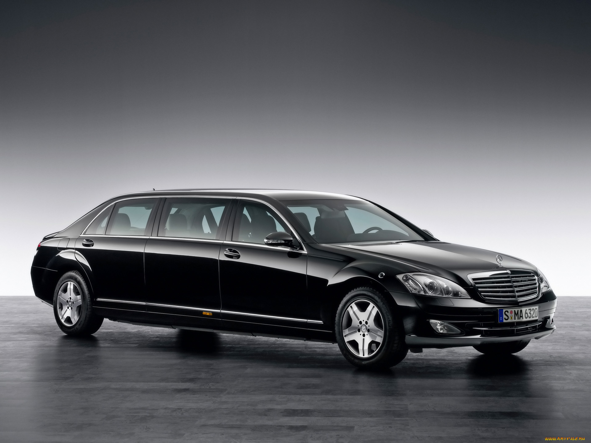 2009, mercedes, benz, 600, pullman, guard, limousine, автомобили