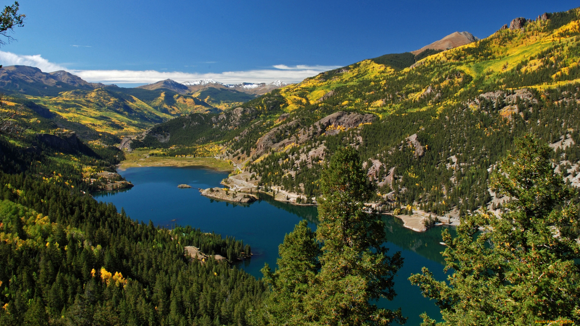 природа, реки, озера, lake, san, cristobal, juan, mountains, горы, озеро, пейзаж, лес