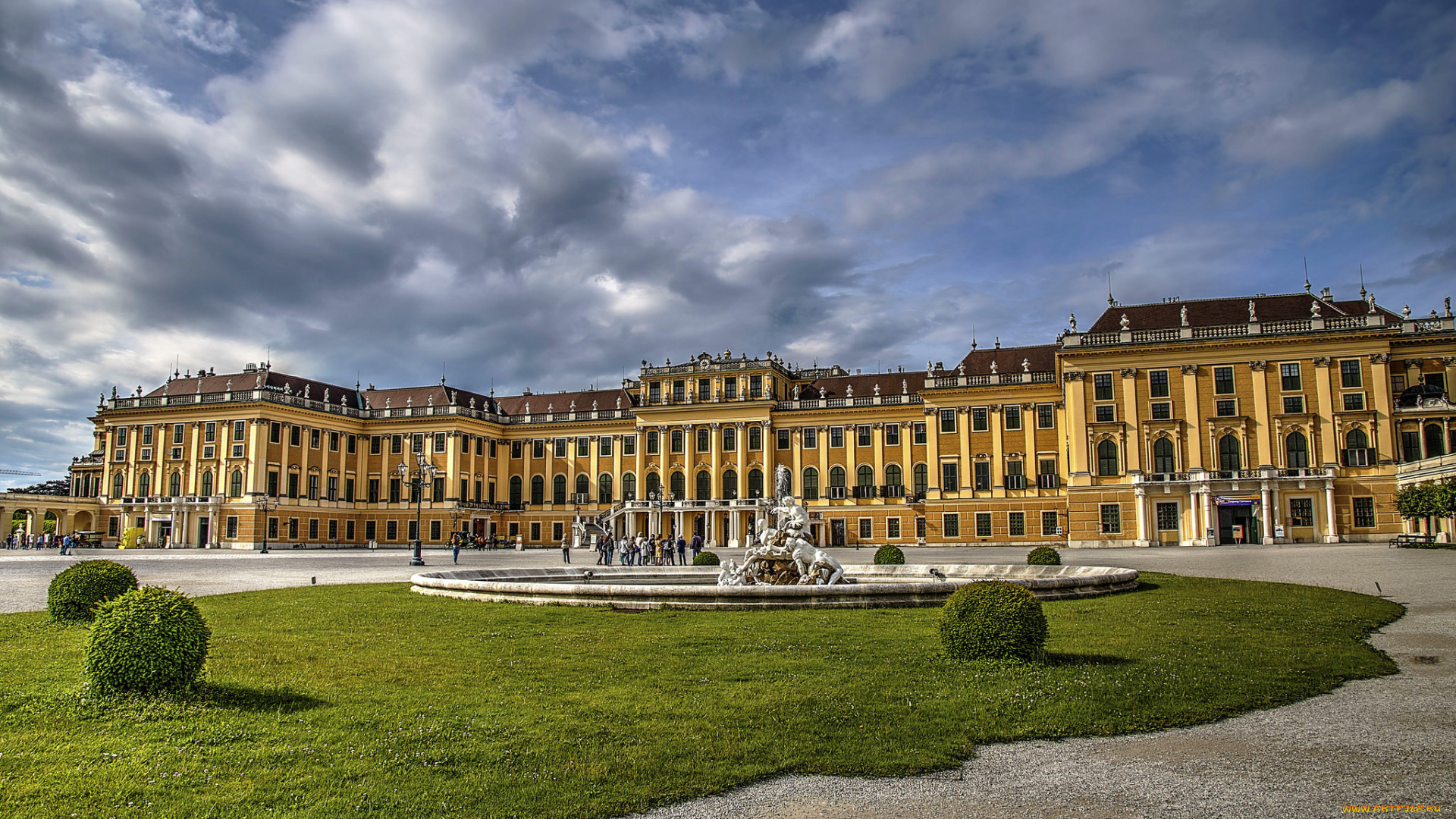 sch&, 246, nbrunn, palace, города, -, дворцы, , замки, , крепости, дворец, парк