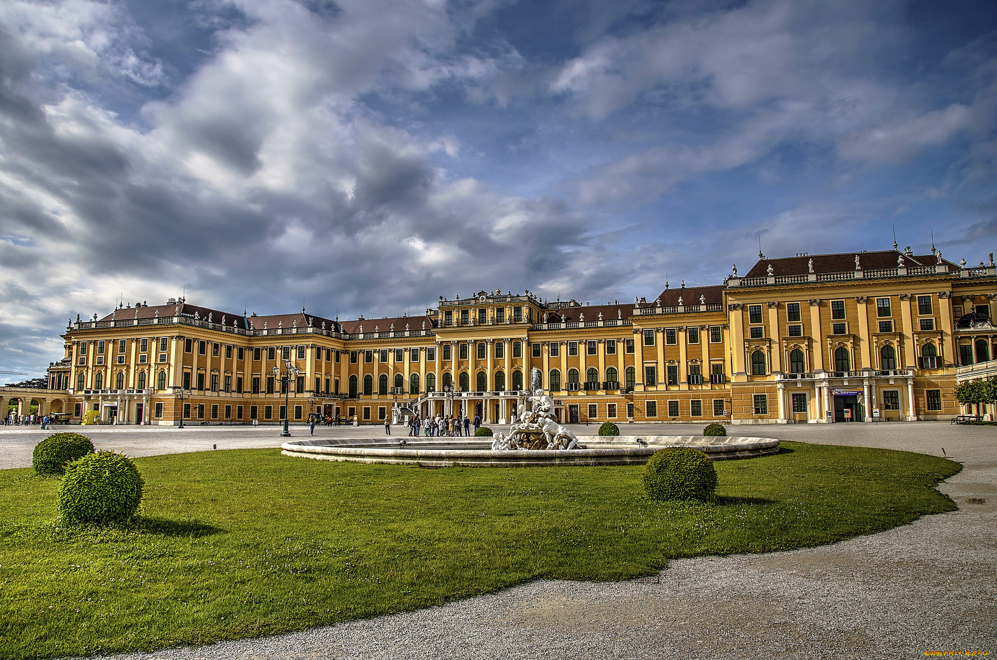 sch&, 246, nbrunn, palace, города, -, дворцы, , замки, , крепости, дворец, парк