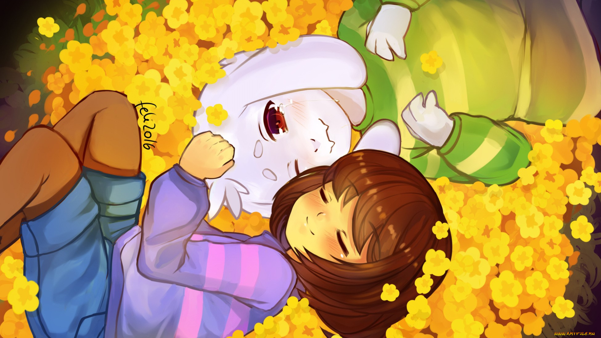 аниме, undertale, андертейл