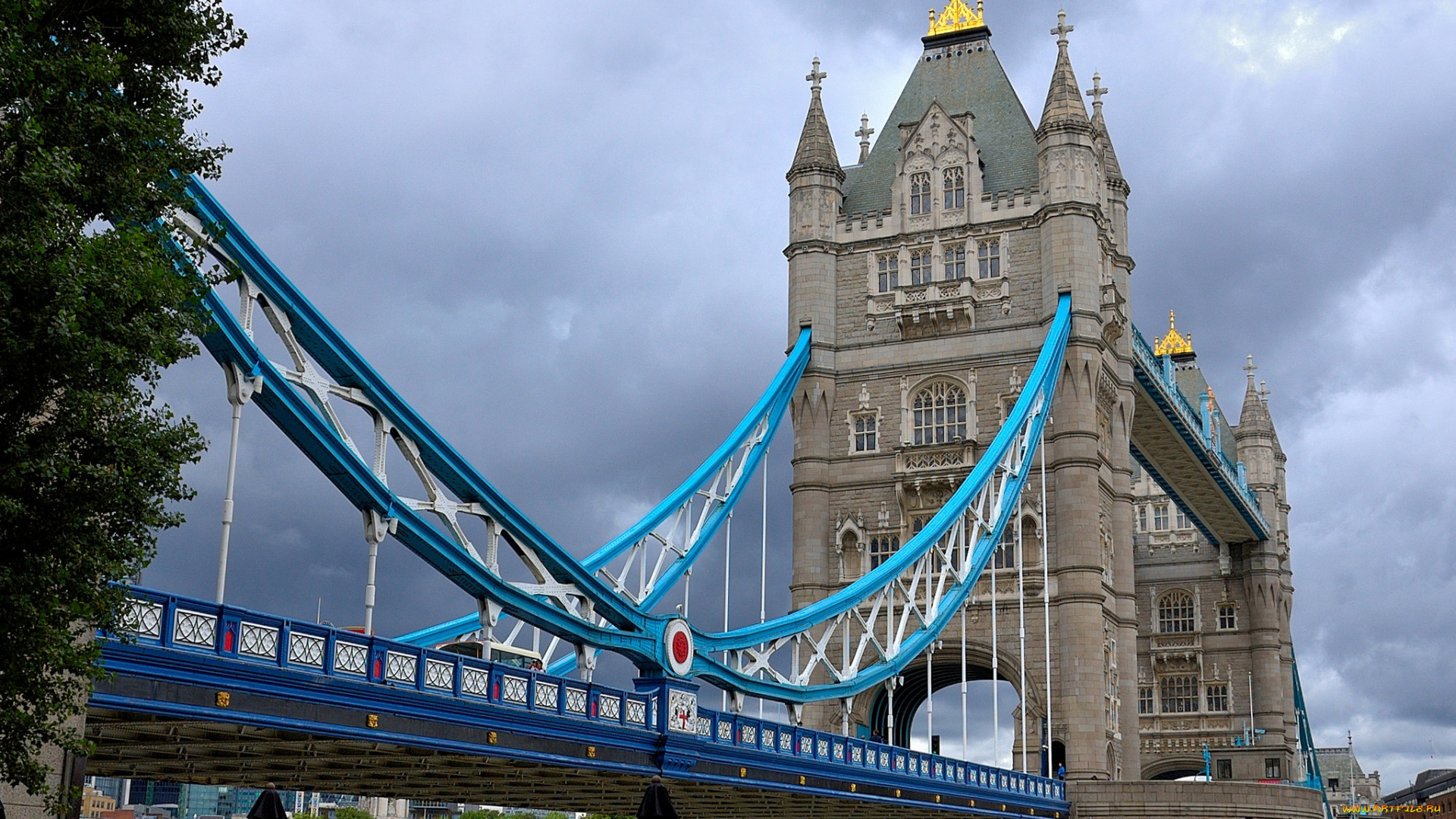 tower, bridge, города, лондон, , великобритания, мост, река