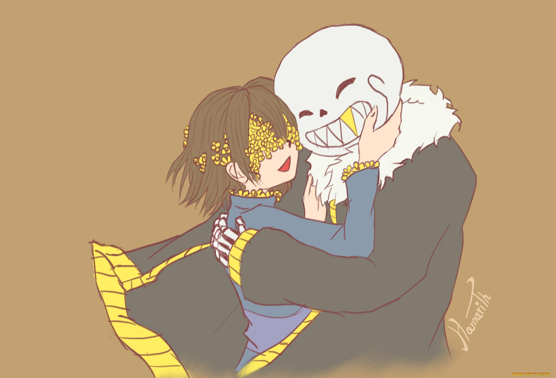 аниме, undertale, андертейл