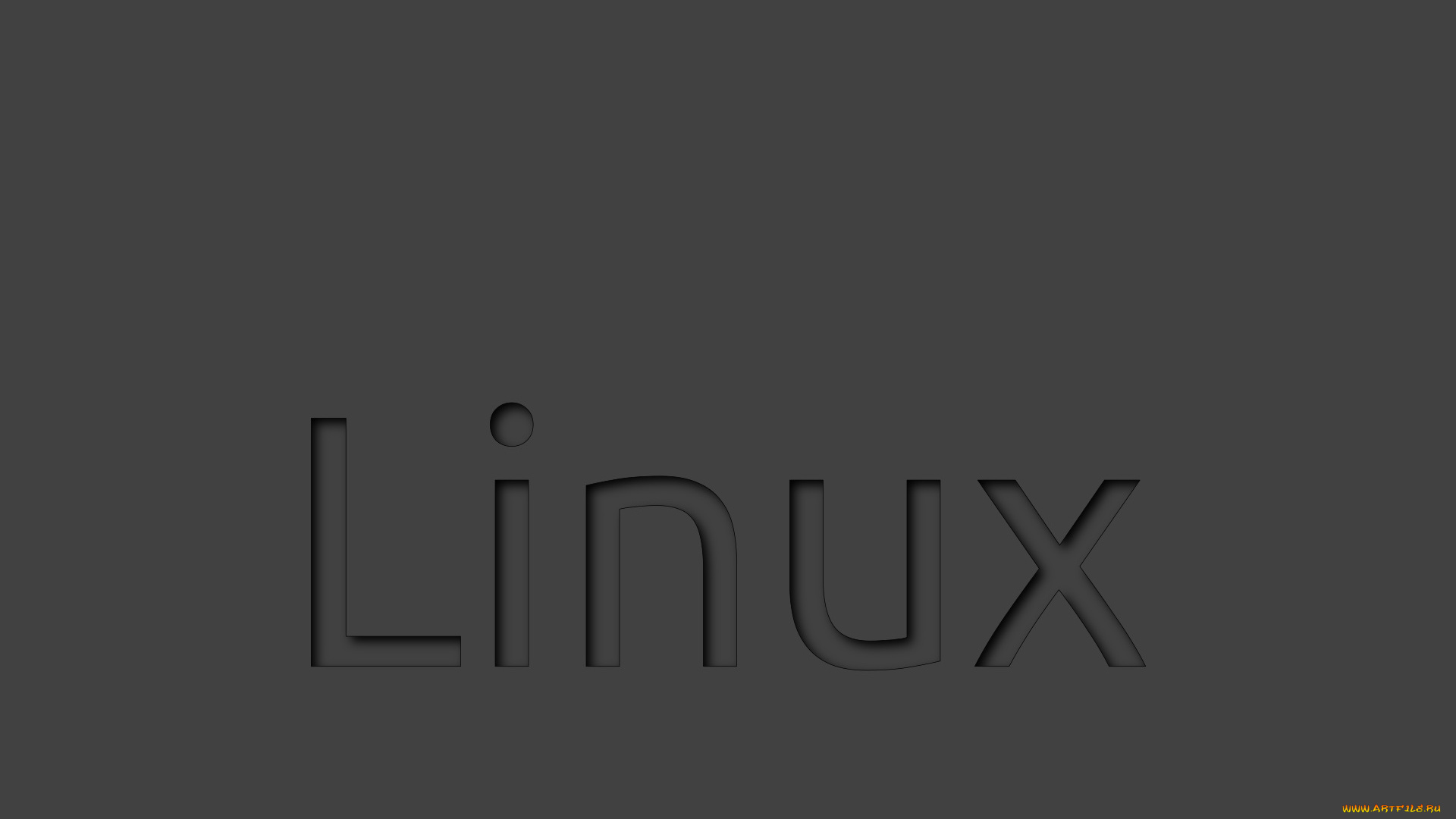 компьютеры, linux, фон, логотип