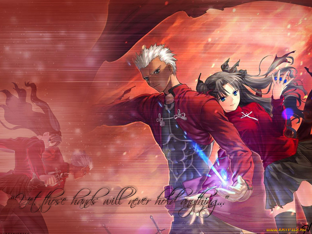 аниме, fate, stay, night