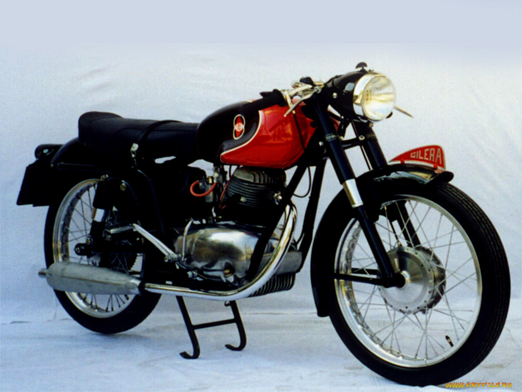 1956, gilera, 150, super, sport, мотоциклы