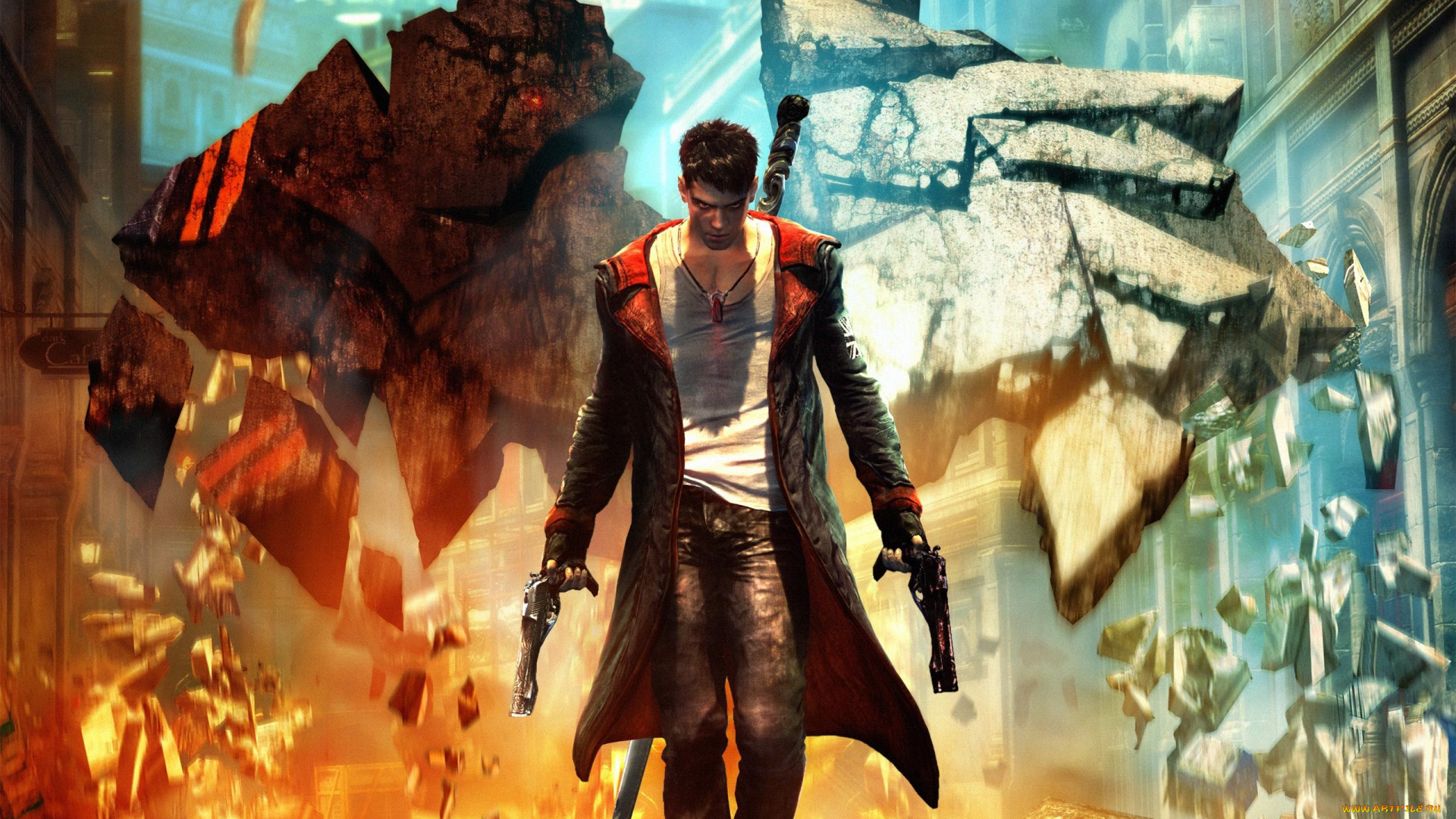 dmc, devil, may, cry, видео, игры, dante, парень