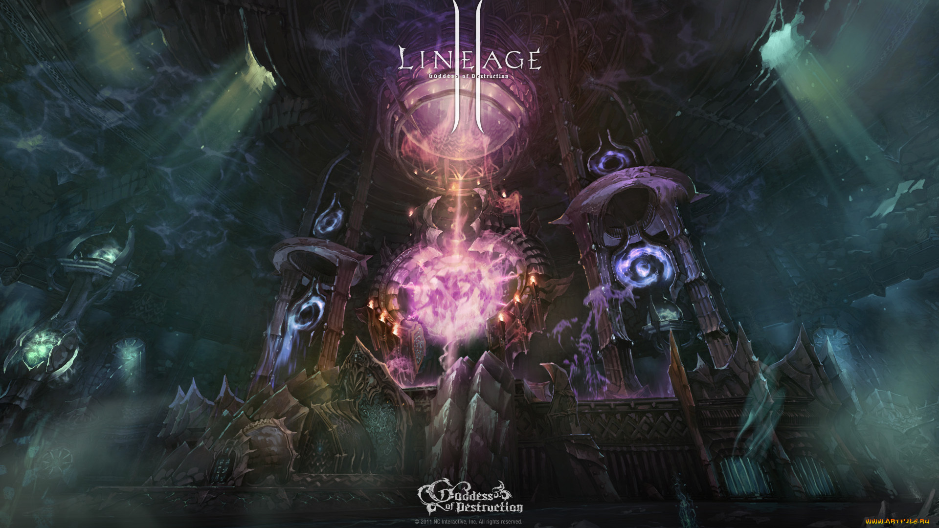 lineage, goddess, of, destruction, видео, игры, ii, магия