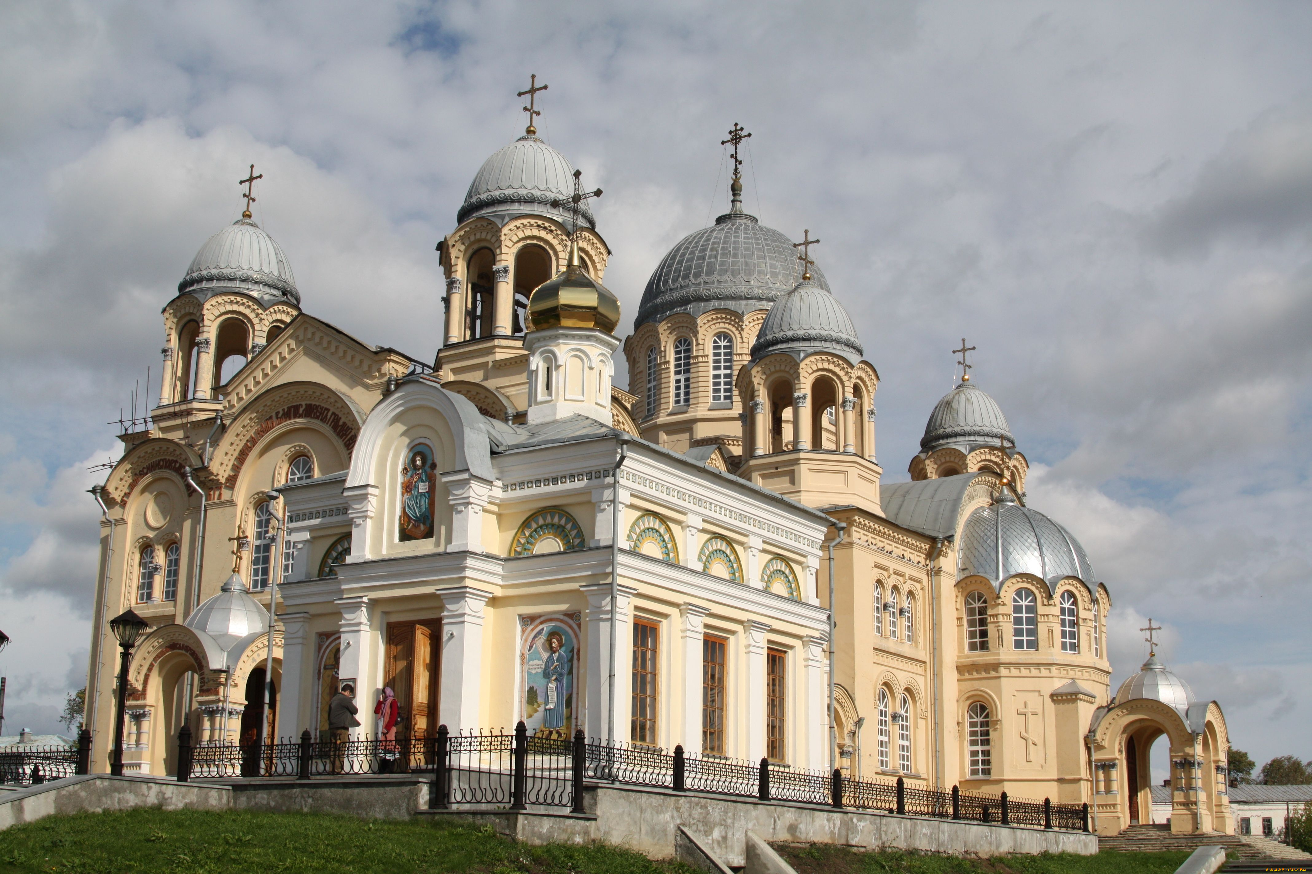 крестовоздвиженский, собор, никольская, церковь, свято, николаевском, монастыре, города, православные, церкви, монастыри