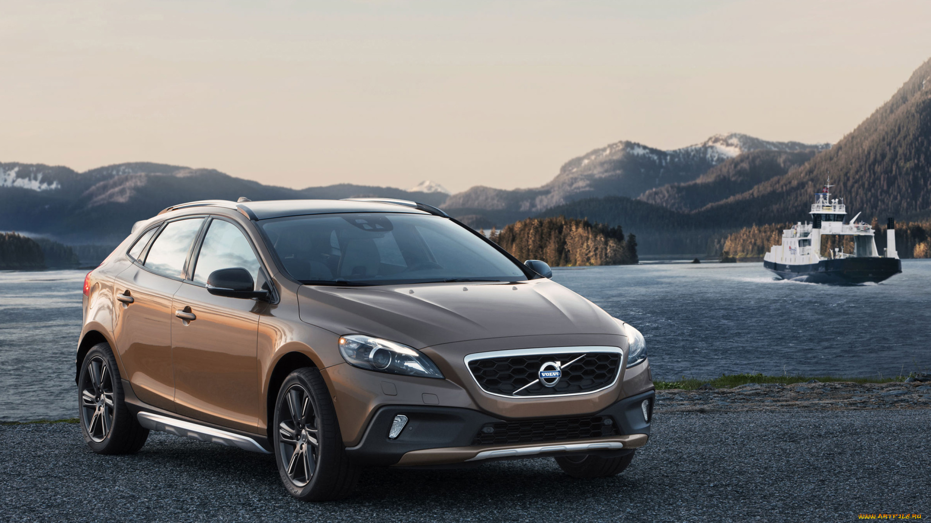 автомобили, volvo, v40, cross