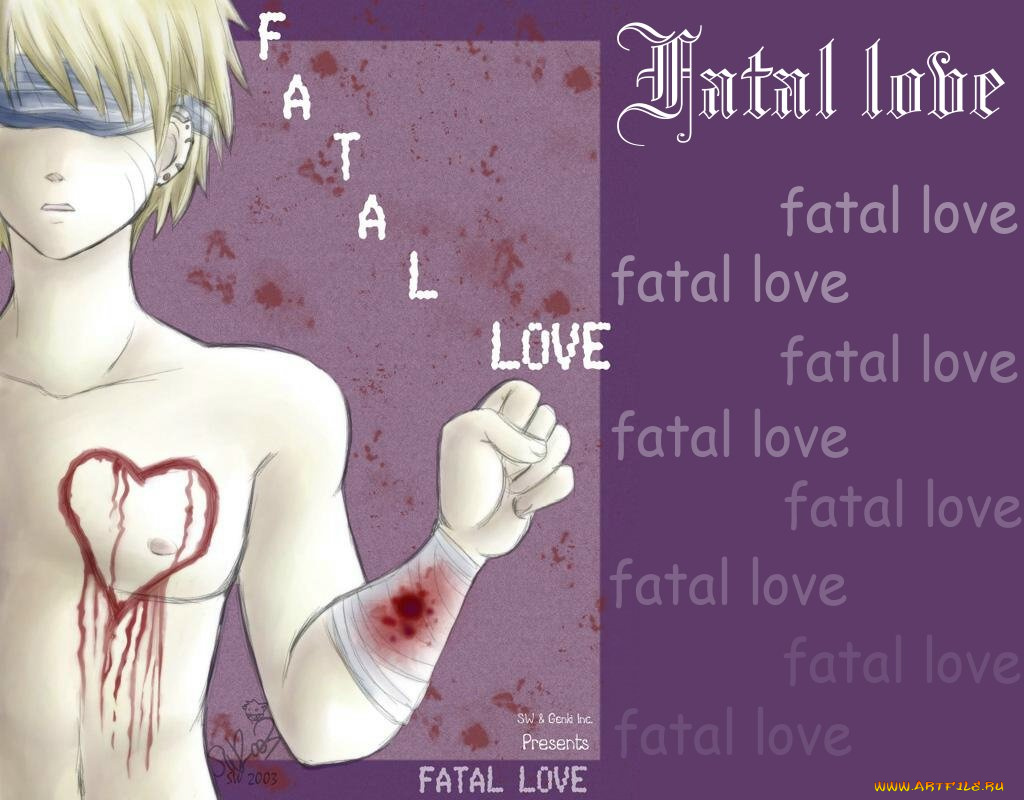 fatal, love, аниме, naruto