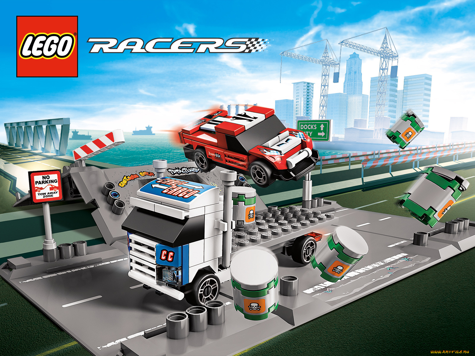 видео, игры, lego, racers