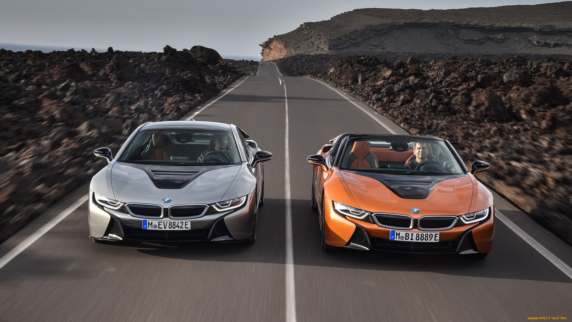 bmw, i8, roadster, and, coupe, 2019, автомобили, bmw, 2019, coupe, i8, roadster