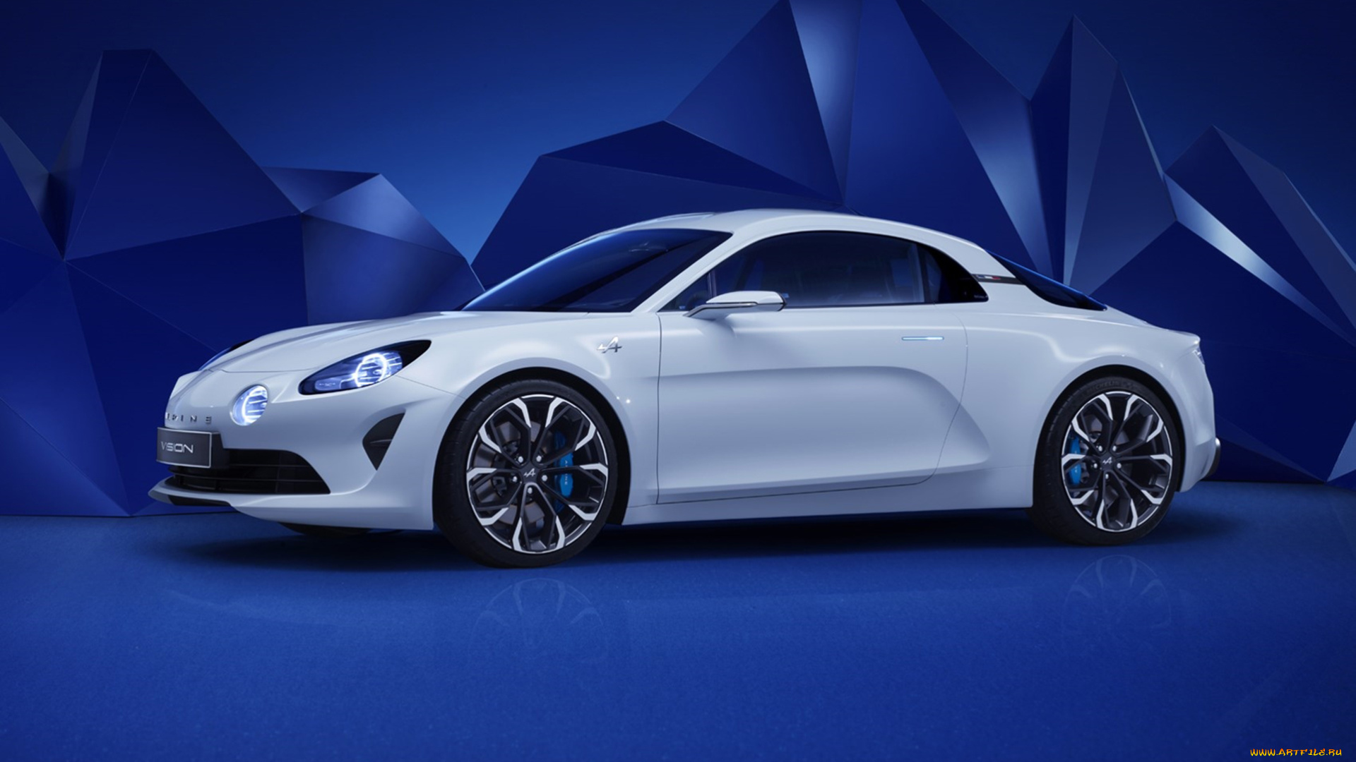 renault, alpine, concept, 2016, автомобили, renault, alpine, concept, 2016, белый