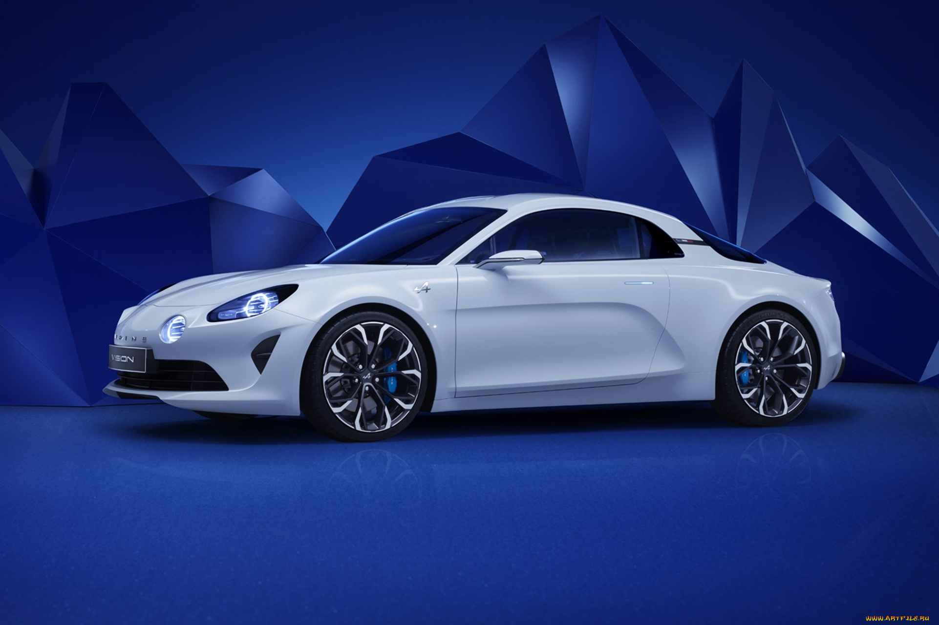 renault, alpine, concept, 2016, автомобили, renault, alpine, concept, 2016, белый