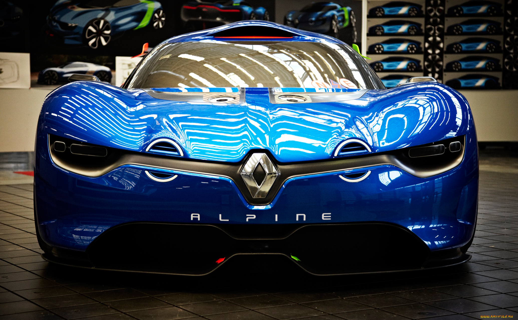 renault, alpine, a110-50, concept, 2012, автомобили, renault, alpine, a110-50, concept, 2012