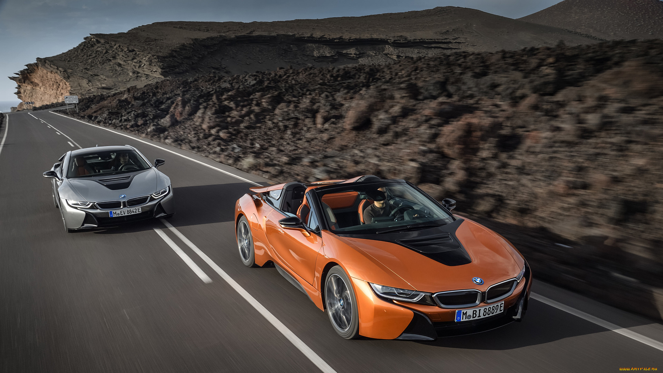 bmw, i8, roadster, and, coupe, 2019, автомобили, bmw, roadster, i8, 2019, coupe