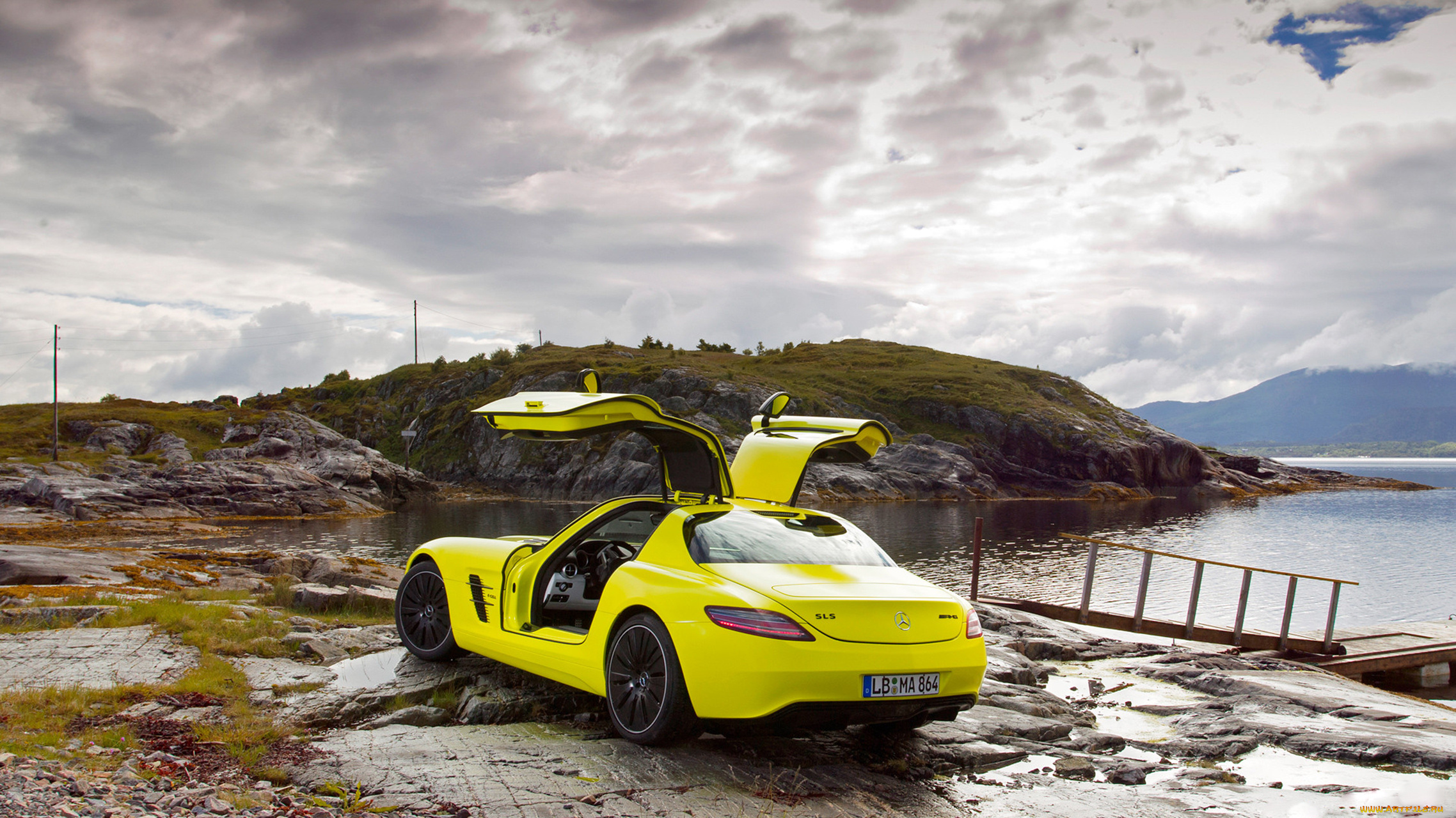 mercedes-benz, sls, amg, e-cell, concept, 2010, автомобили, mercedes-benz, sls, amg, e-cell, concept, 2010