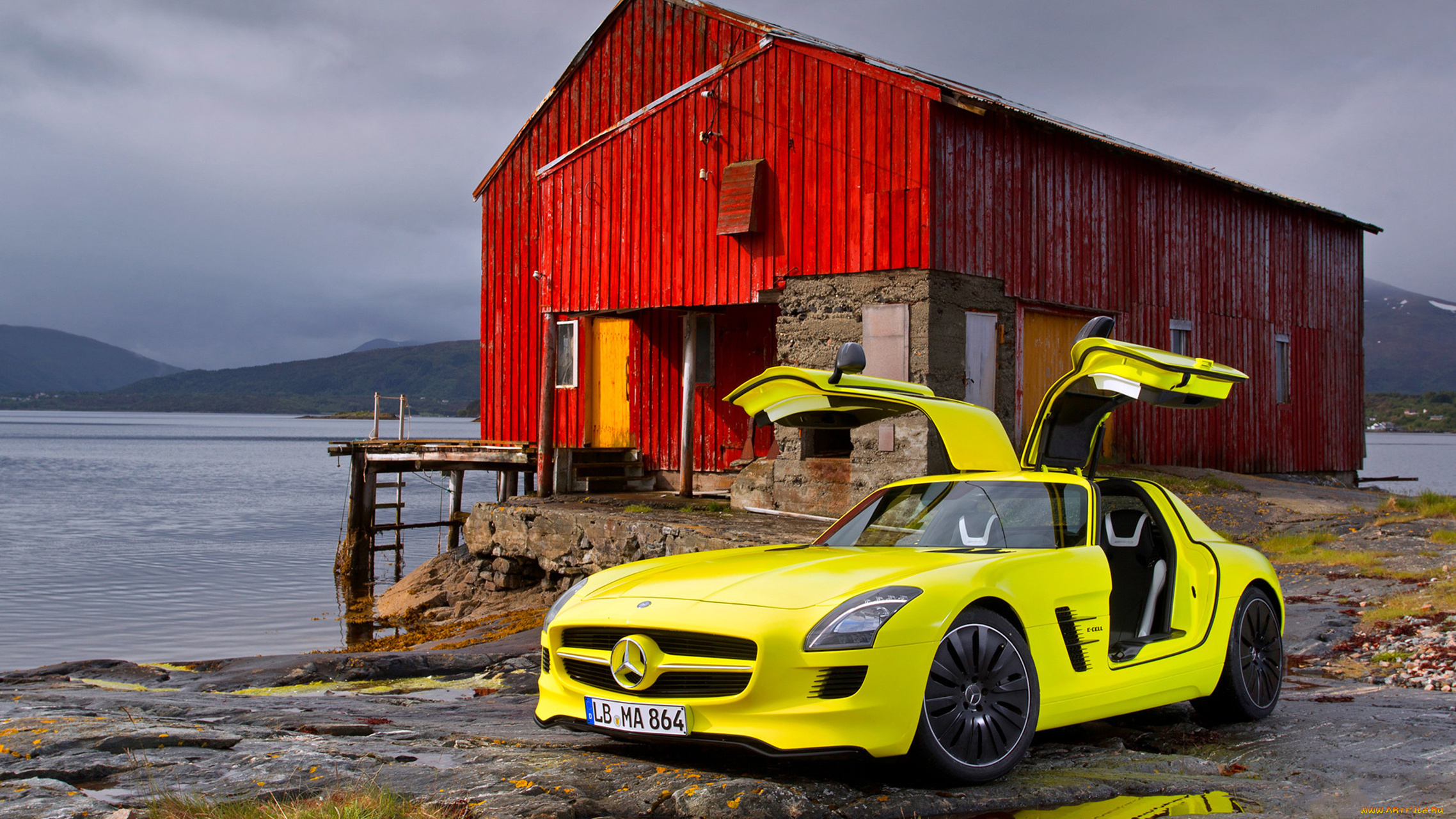 mercedes-benz, sls, amg, e-cell, concept, 2010, автомобили, mercedes-benz, 2010, concept, e-cell, amg, sls