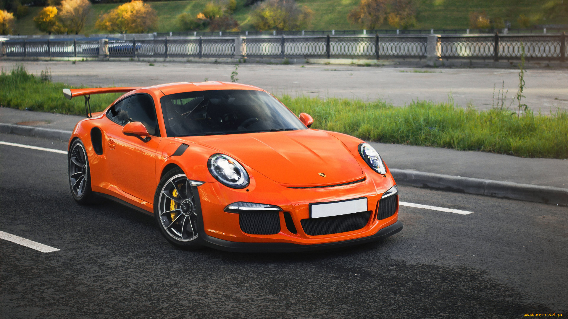 Обои porsche gt3 rs