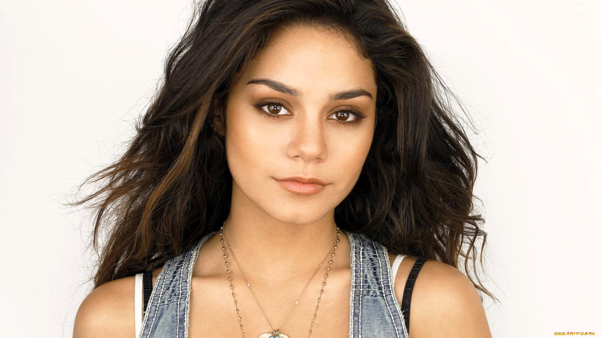 девушки, vanessa, hudgens, шатенка, лицо