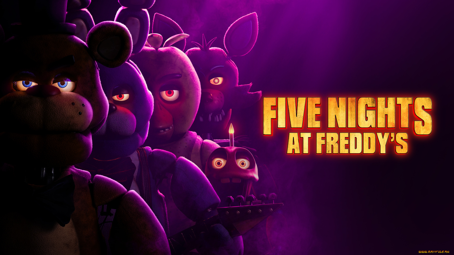 five, nights, at, freddy`s, , , 2023, , кино, фильмы, five, nights, at, freddy`s, пять, ночей, с, фредди, ужасы, драма, постер, josh, hutcherson, джош, хатчерсон, mike