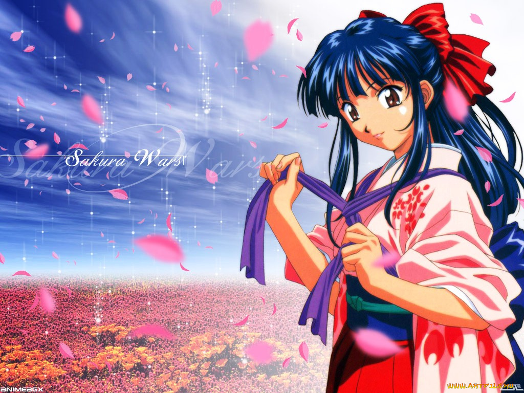 аниме, sakura, wars