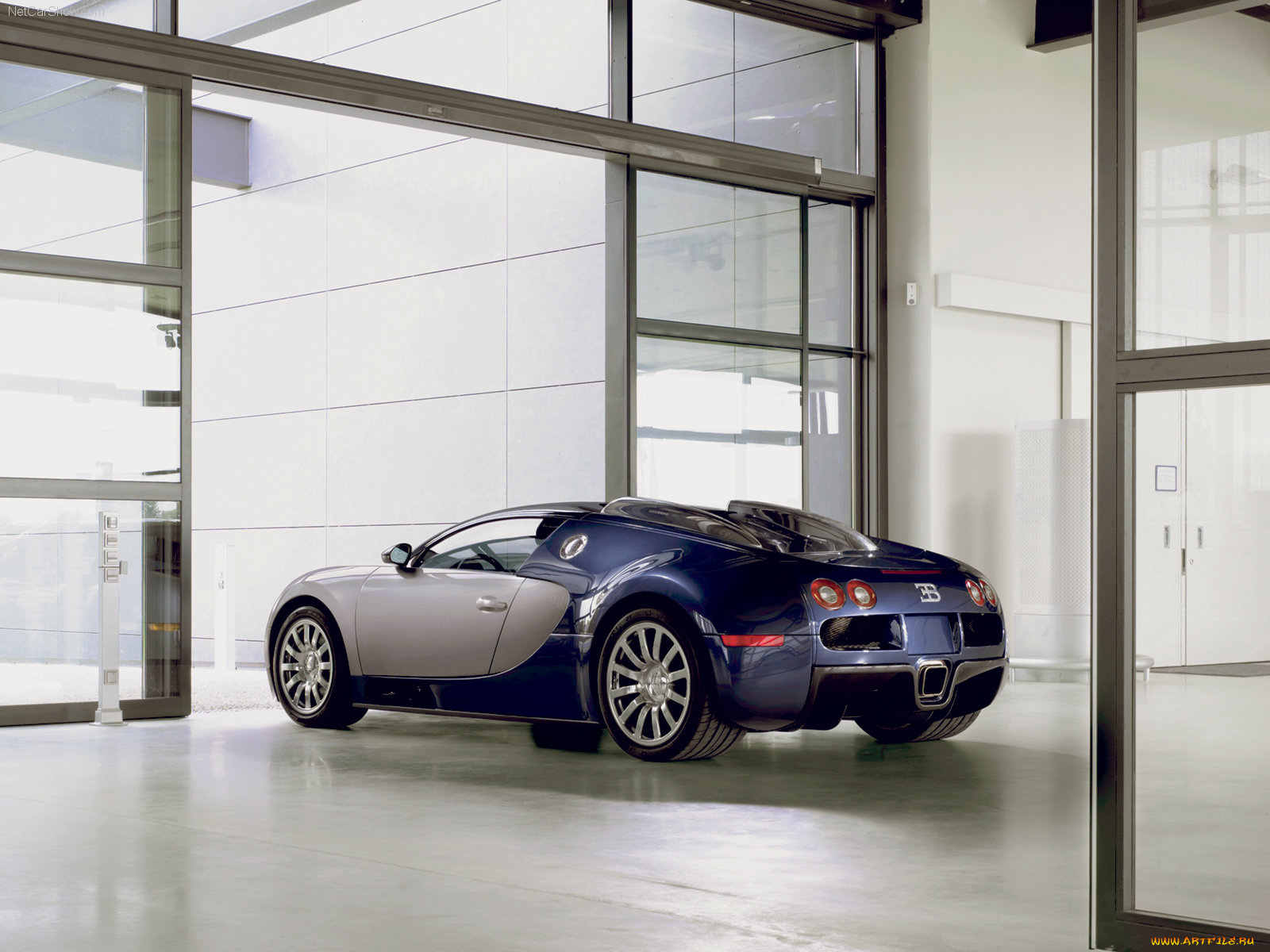 bugatti, veyron, 2005, автомобили